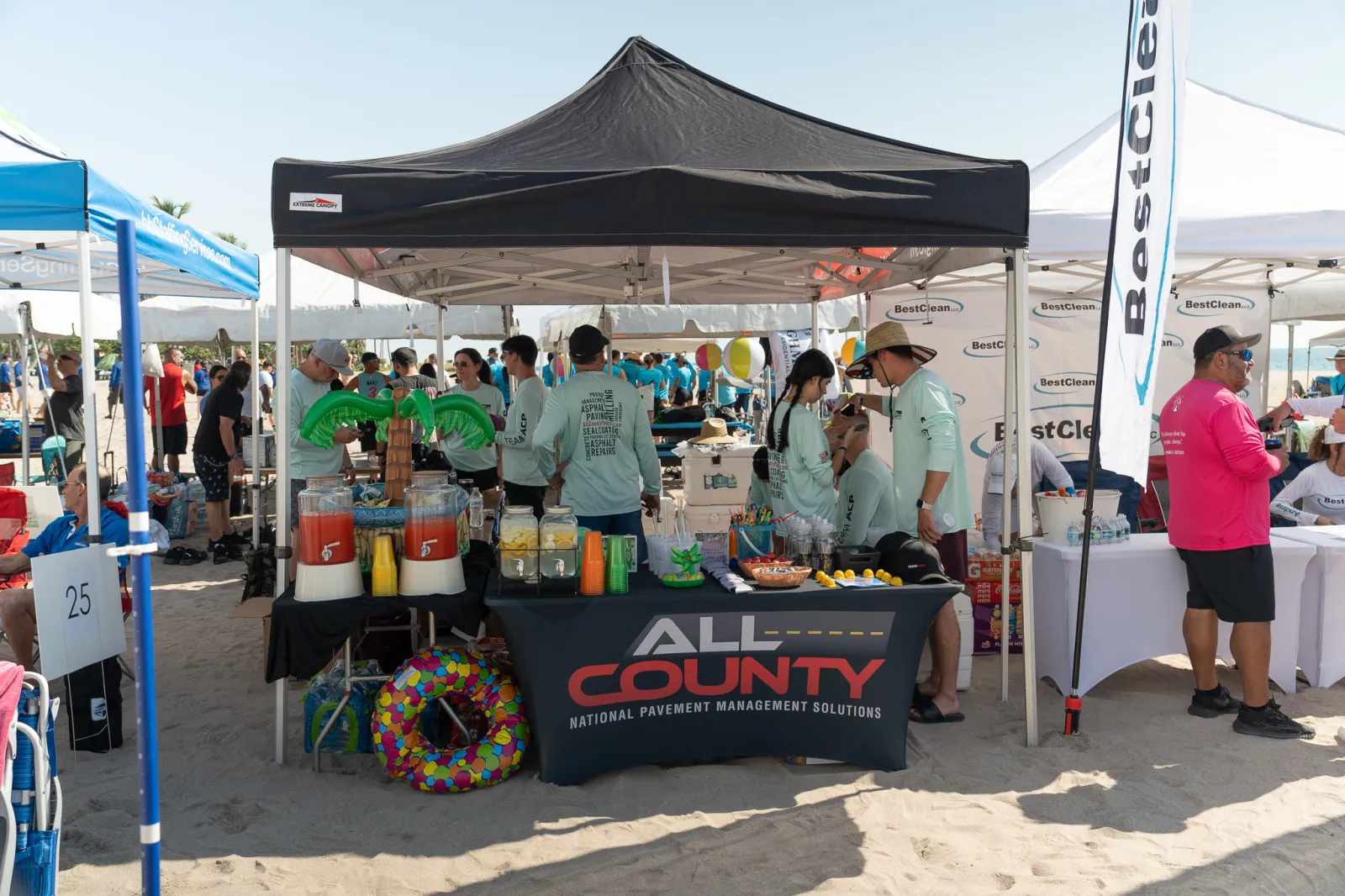 Best Roofing at Volleyball Tournament Hosted by SEFAA in Fort Lauderdale