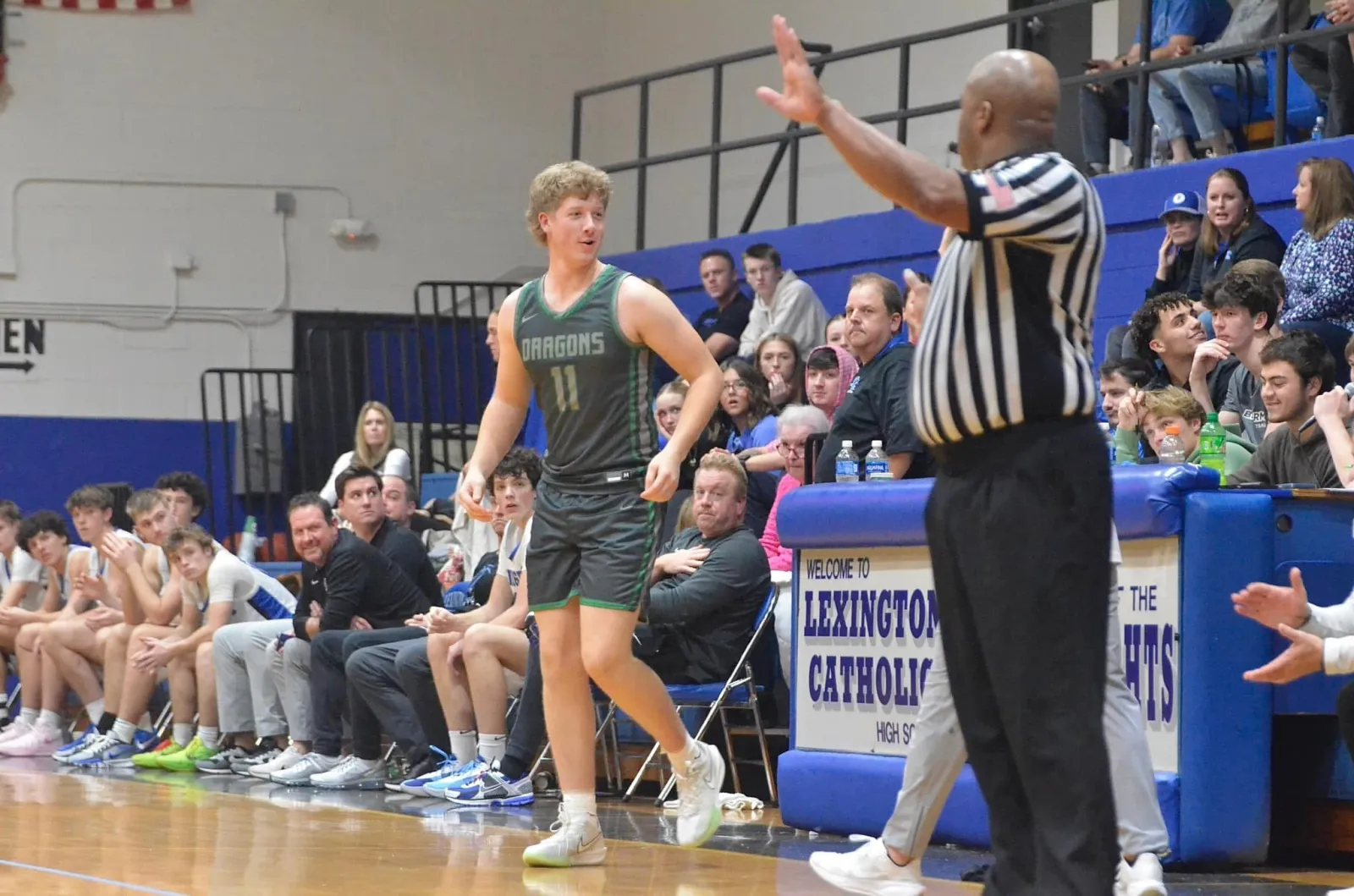 High School Boys Basketball Game