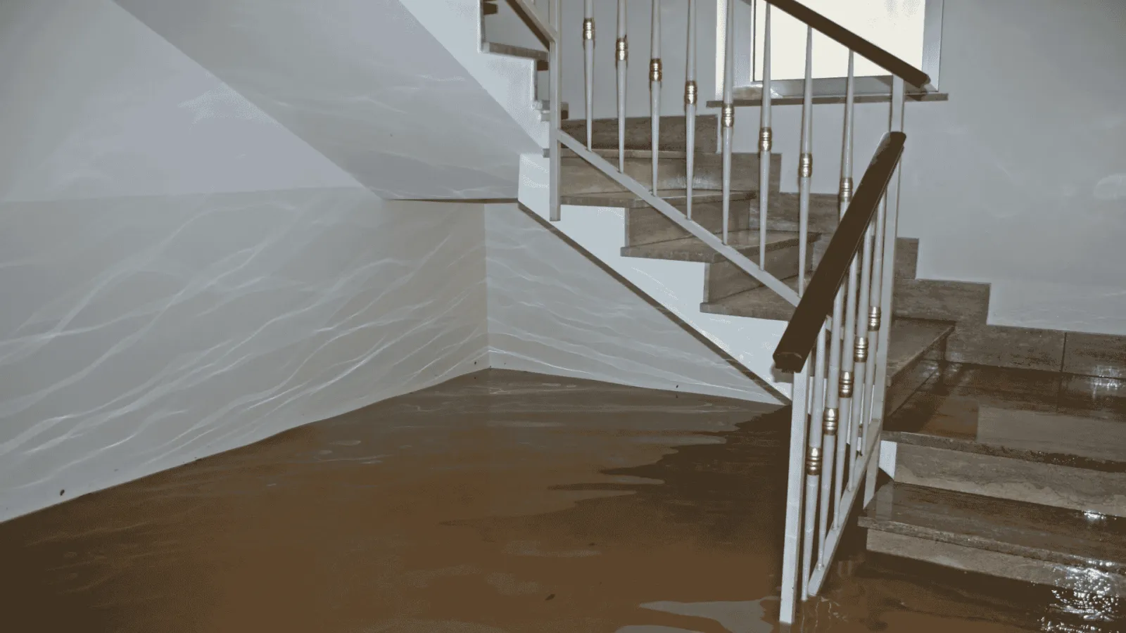 Sump pump system installed in basement showing pump, pit, and discharge line