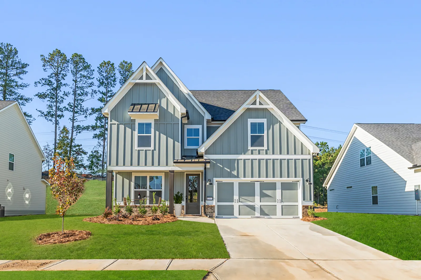 a house with a driveway