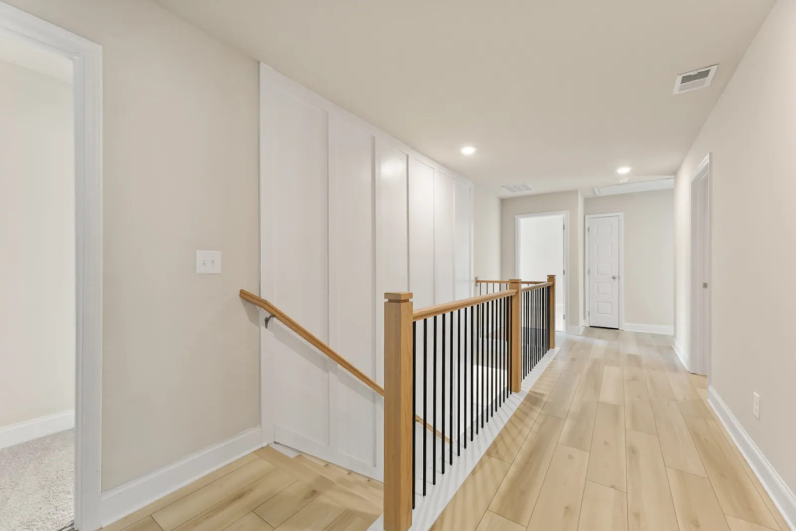 a staircase in a house