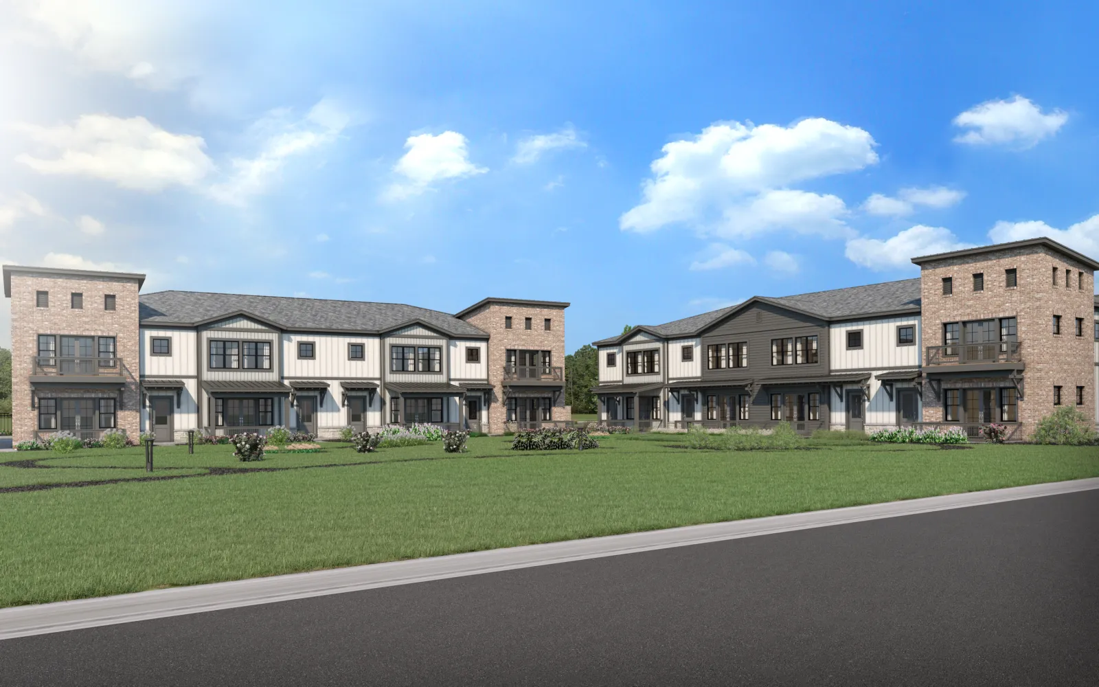 a row of houses