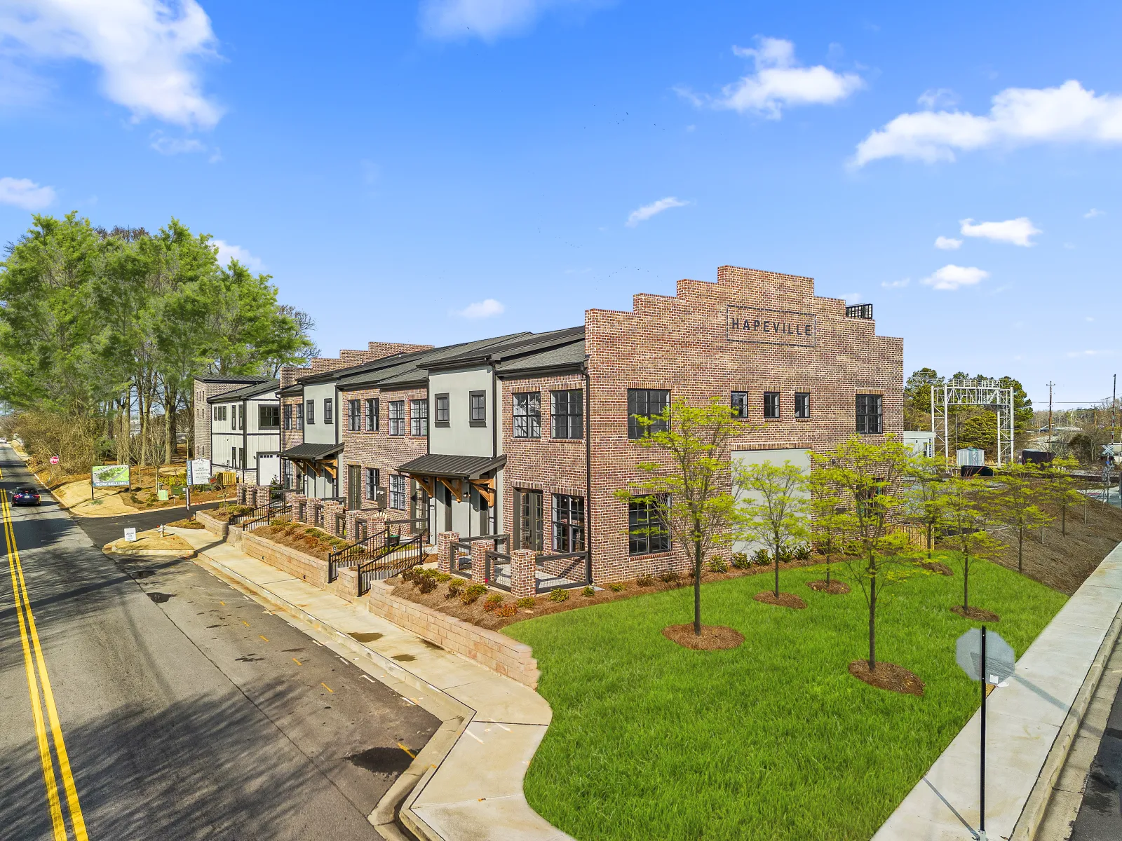 exterior view of Serenity townhomes in Hapeville