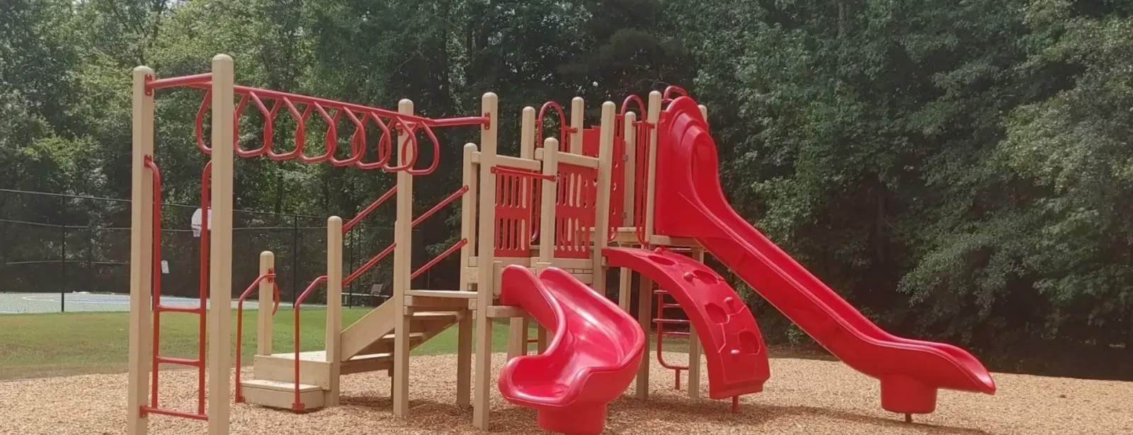 Red EcoPlay Playground Set