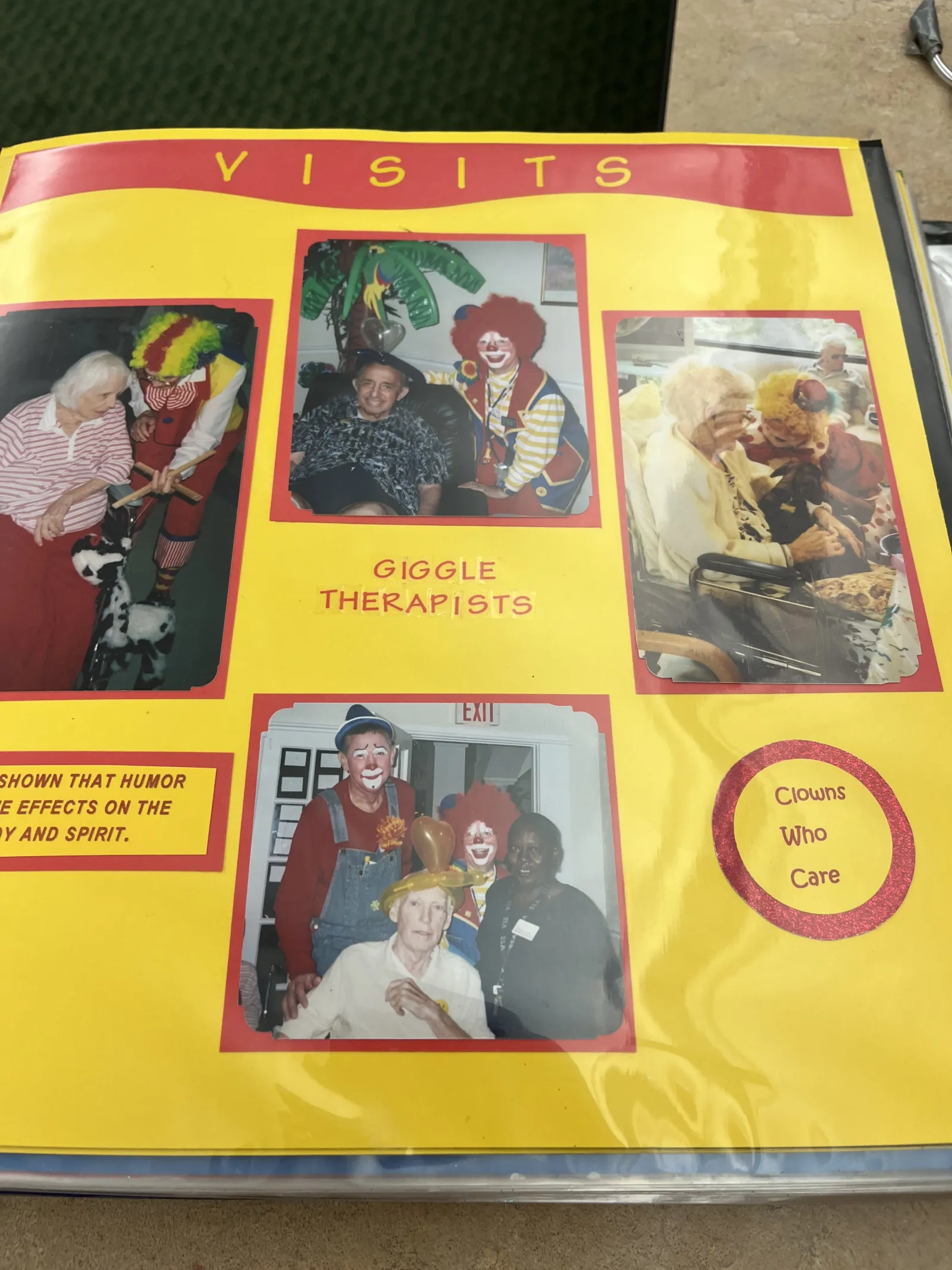 Tidewell Hospice Caring Clowns Program Album