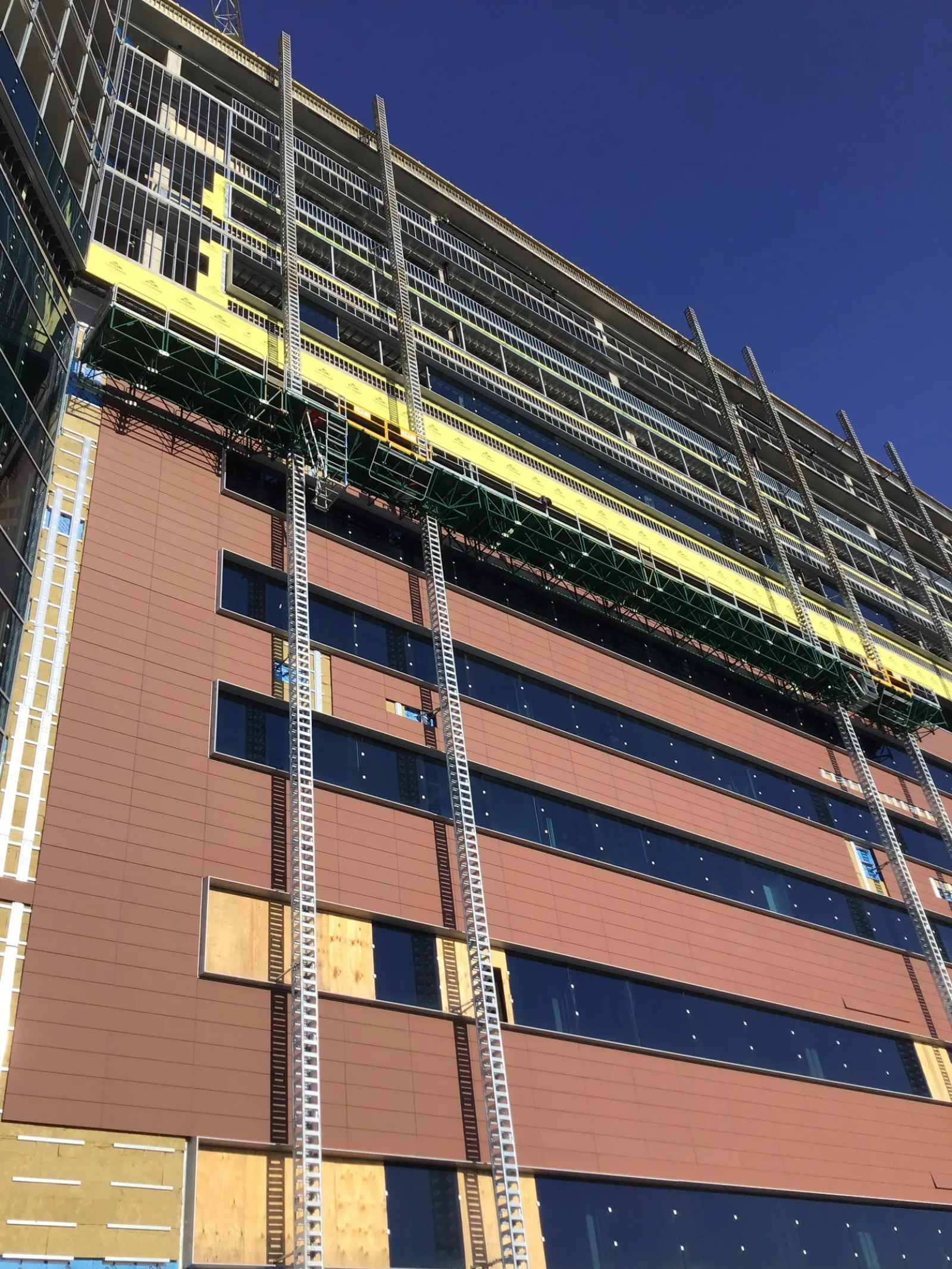 a low angle view of a building