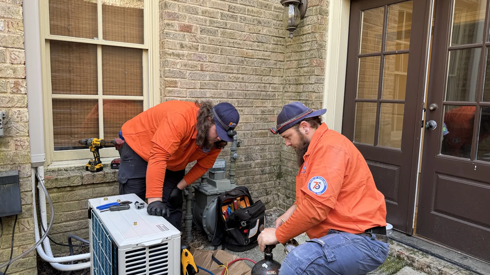 Estes Services Installing a mini split in Atlanta Metro Area