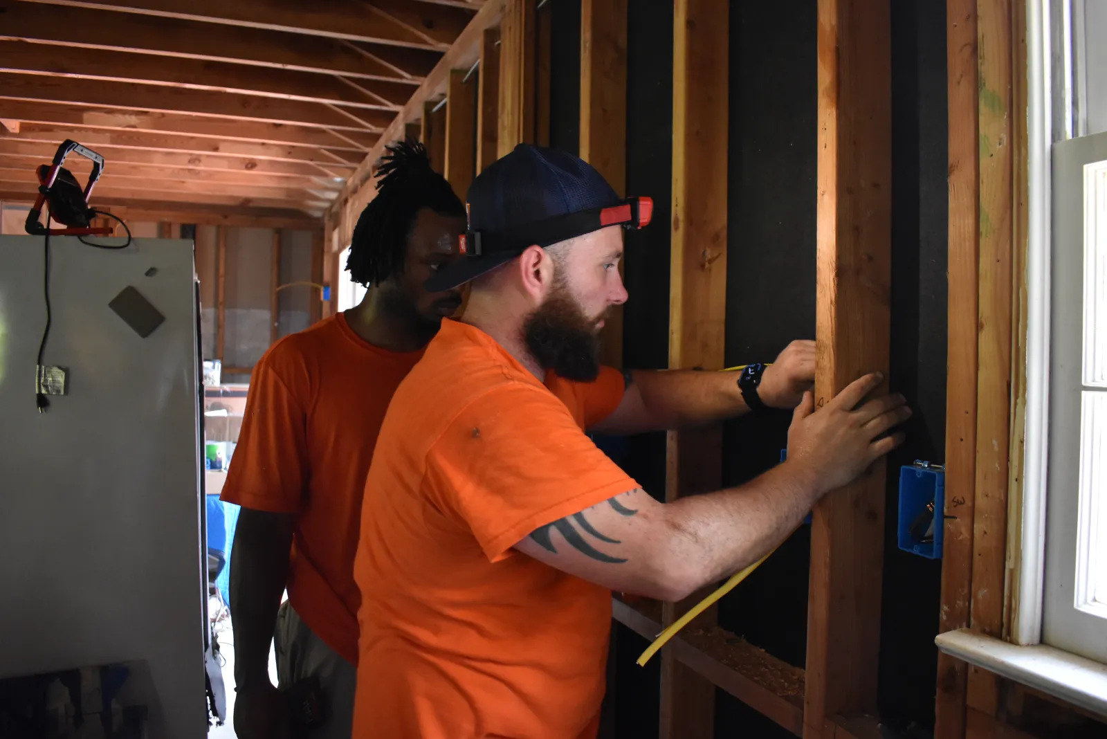 Estes Services Electricians Rewiring a House in Marietta, Georgia