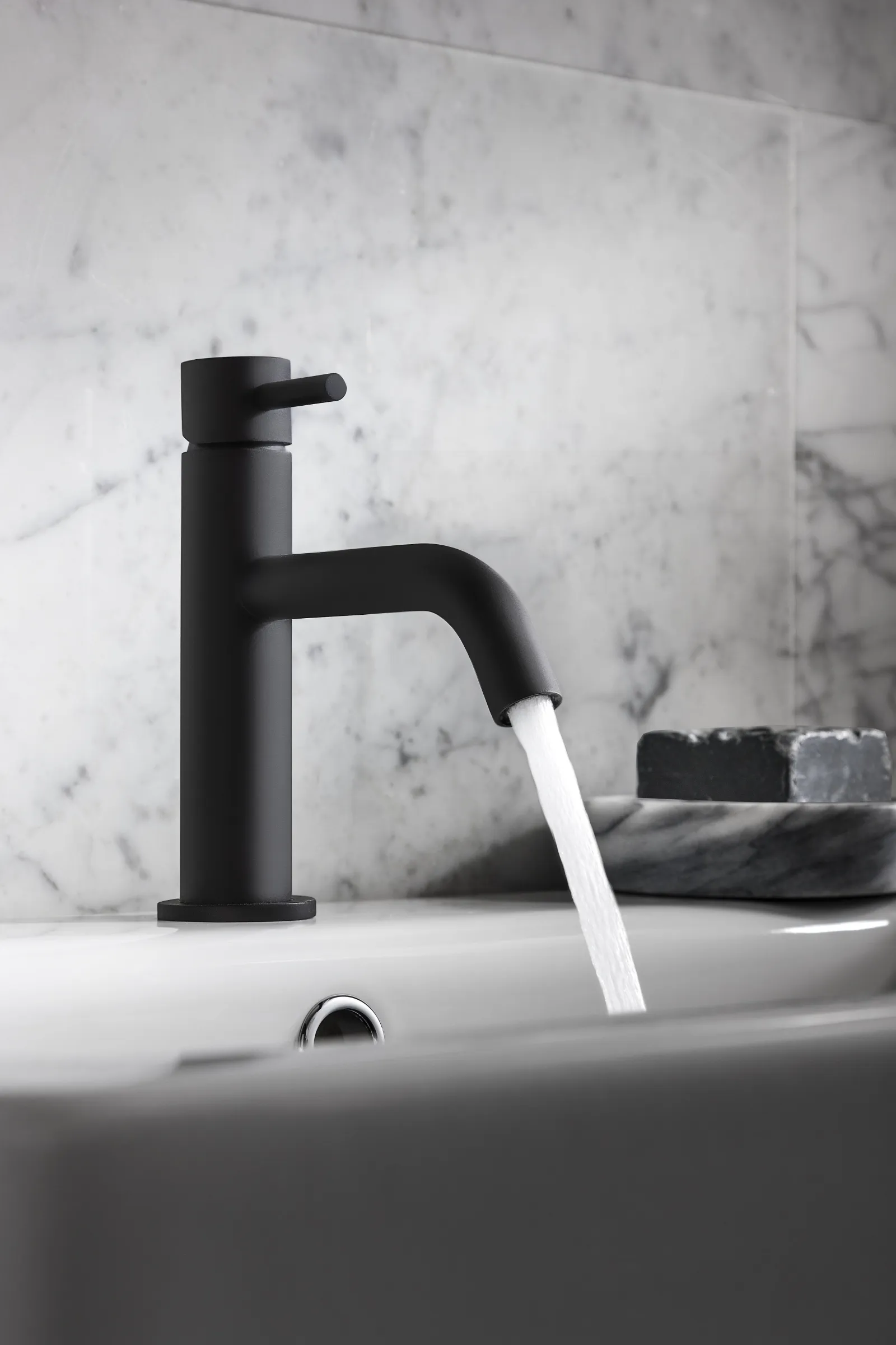 a faucet on a sink