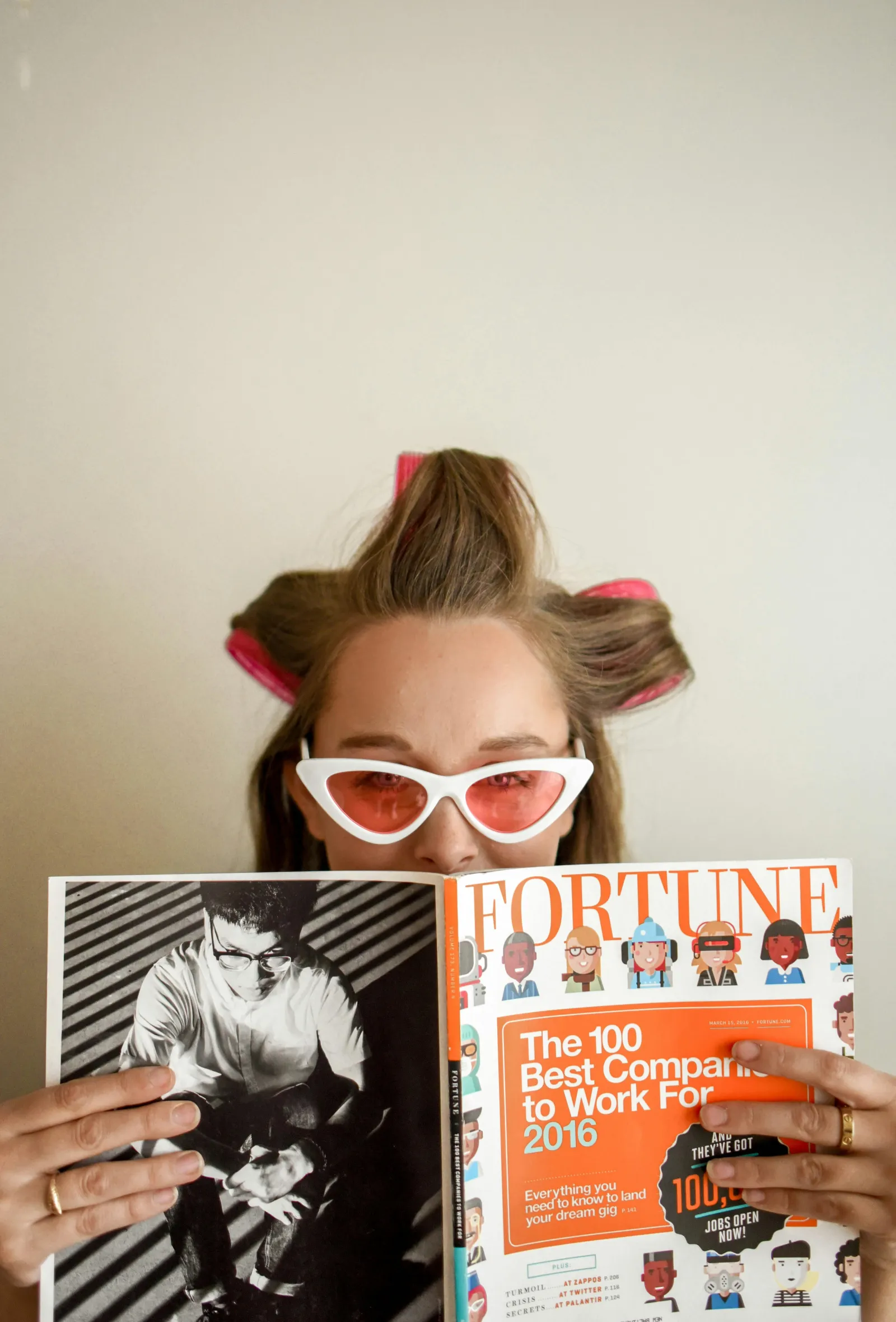 printing a magazine