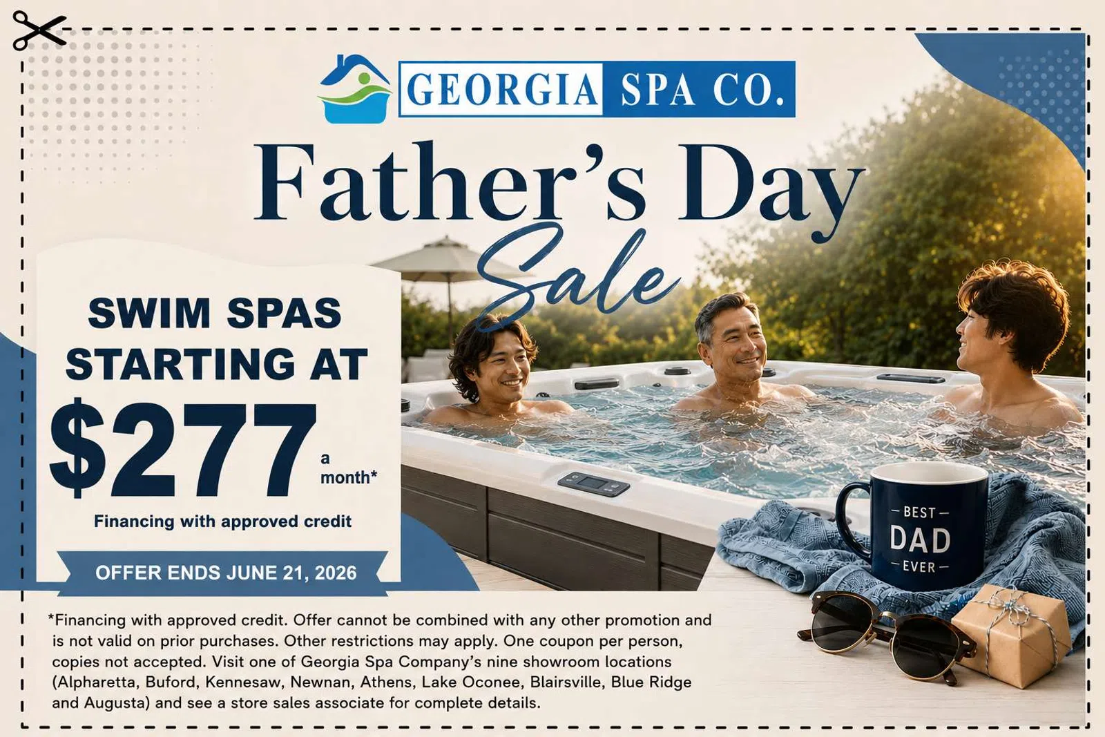Mid-year summer clearance sale banner with bold text and a June 14 deadline for 2026 models priced to move.