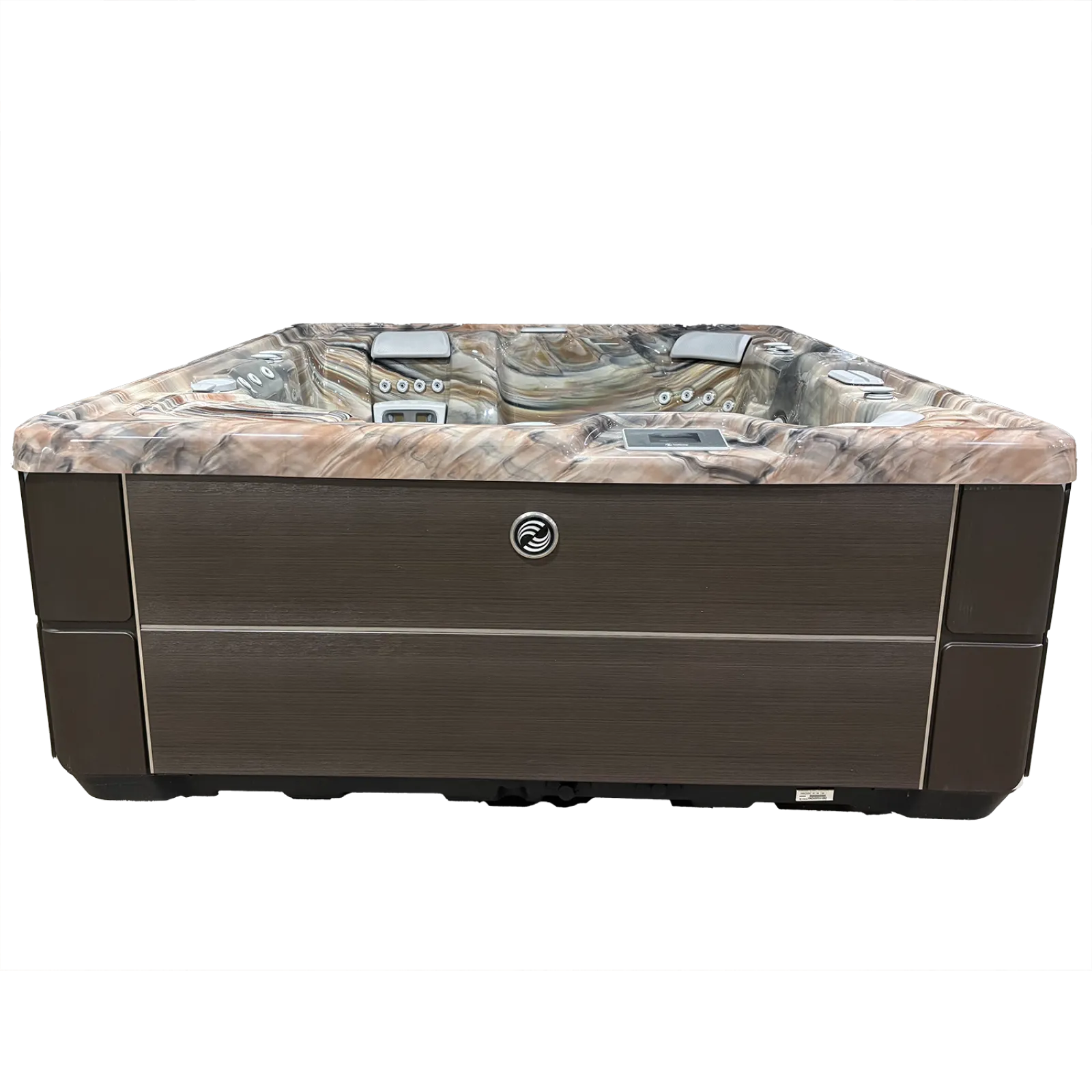 a white rectangular object with a black background