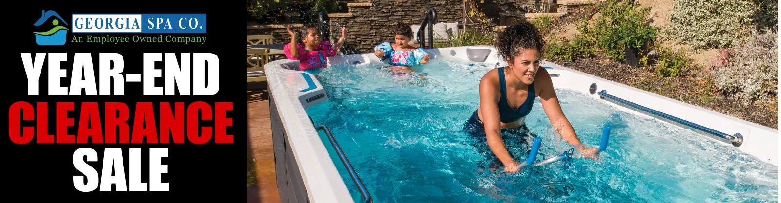a group of people in a pool