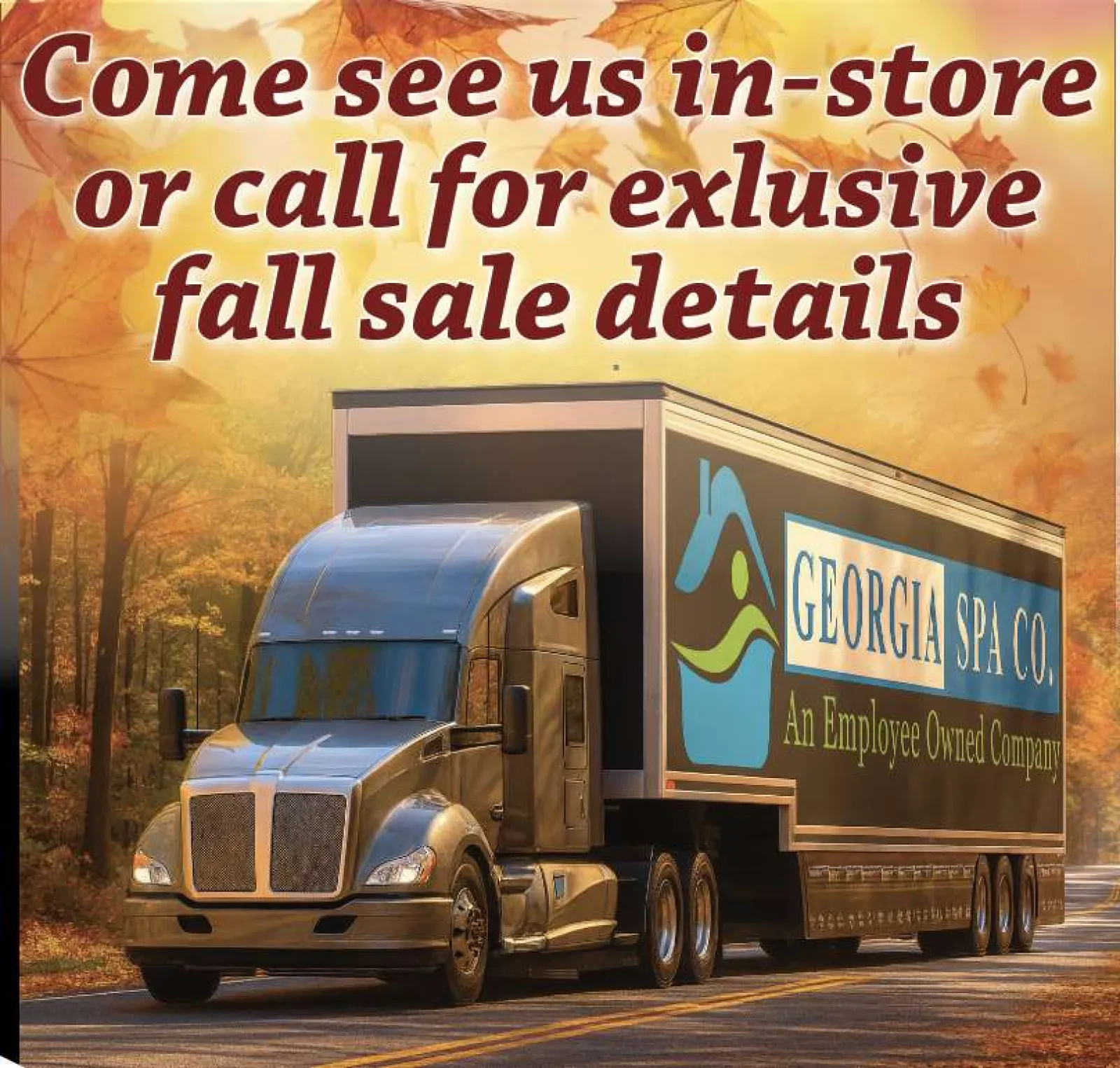 Labor Day Tent Sale by Georgia Spa Co. offering saunas from $146/month with financing, ends August 31.