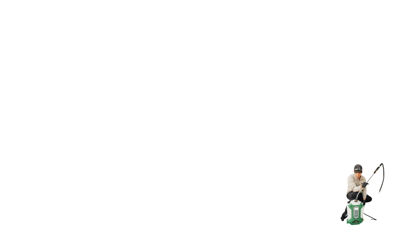 Angler ice fishing sitting on bucket with rod and cooler in winter outdoor scene.