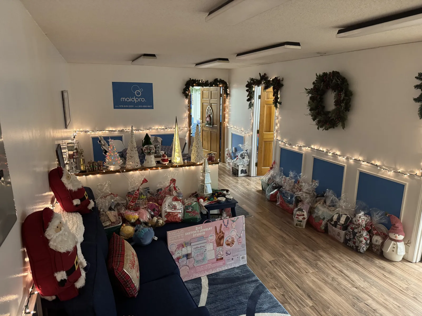 MaidPro Tyngsborough company Christmas party 