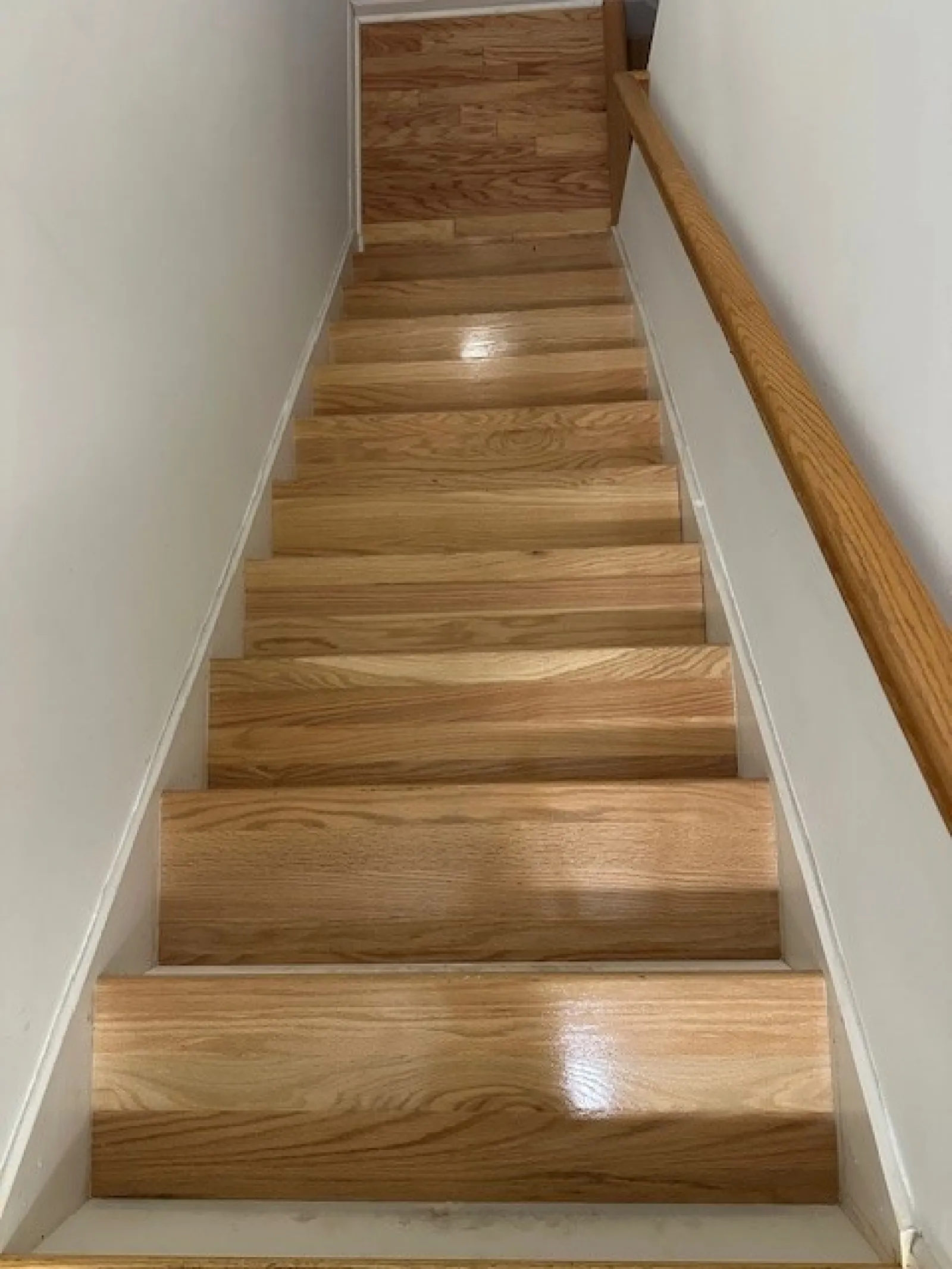 a room with wood walls