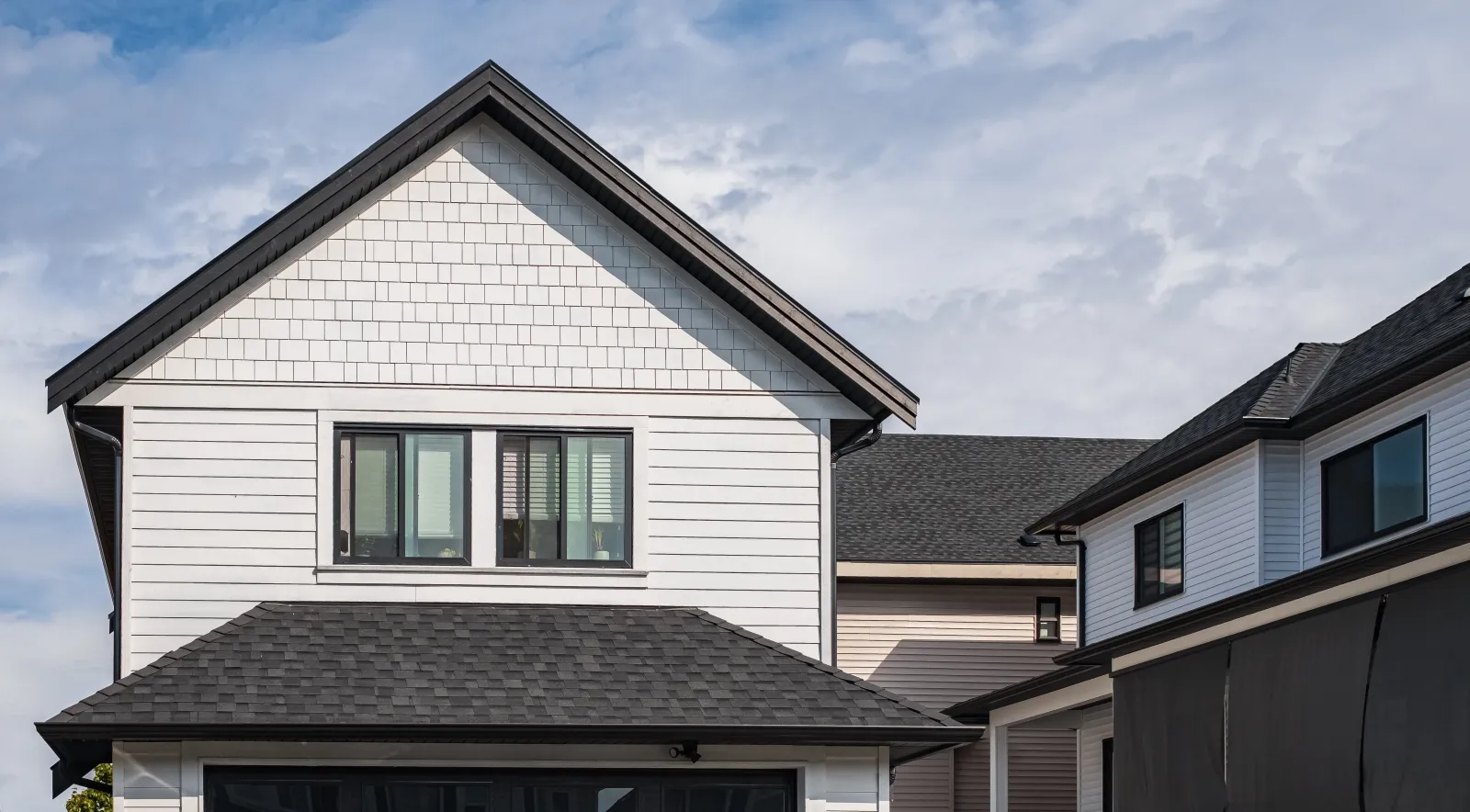 House edge shield roof