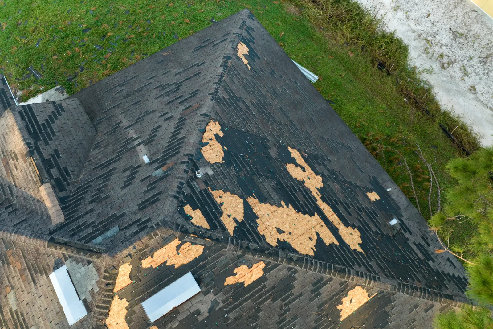 Roof Shingles Damage