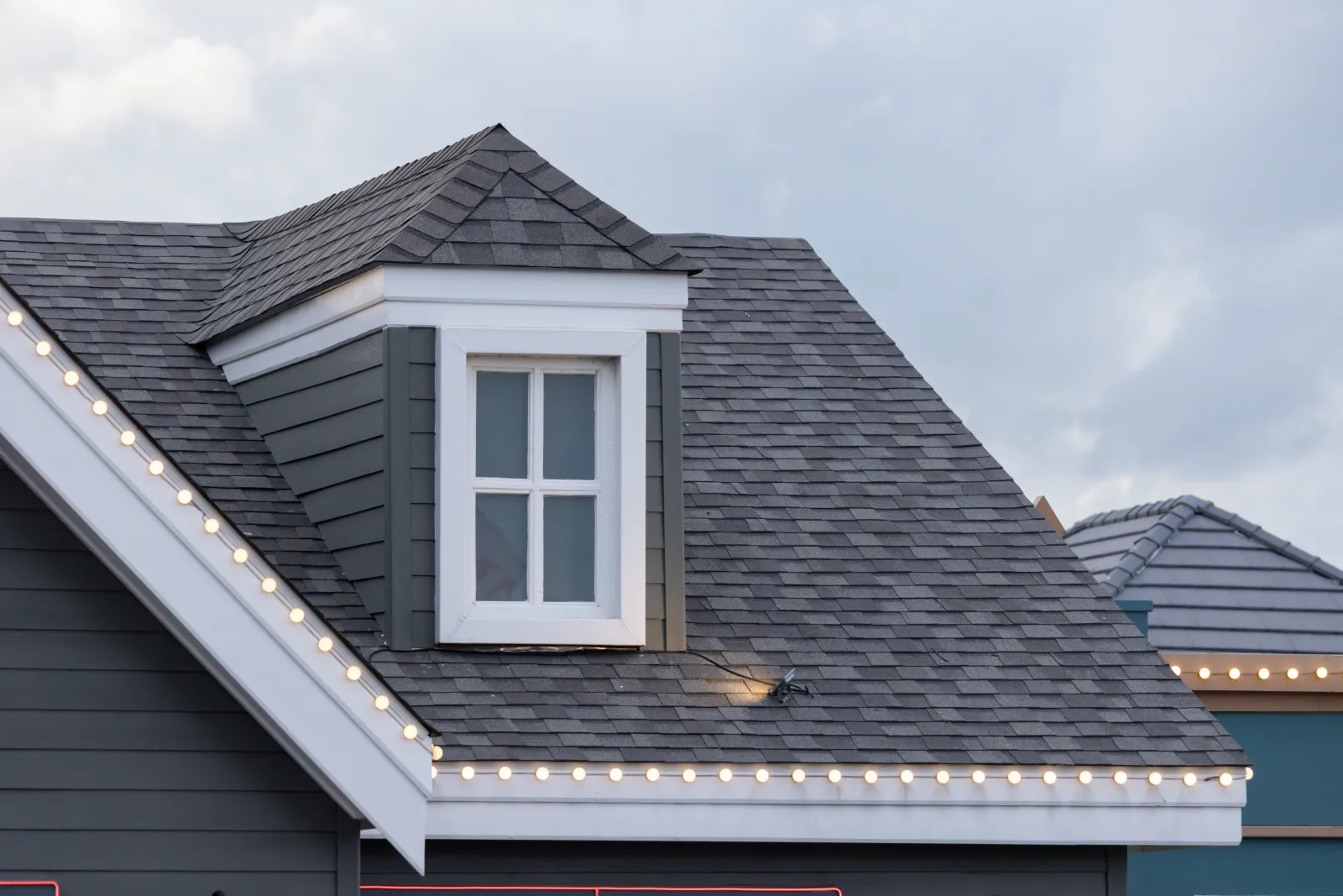 Roof Shingles on a house