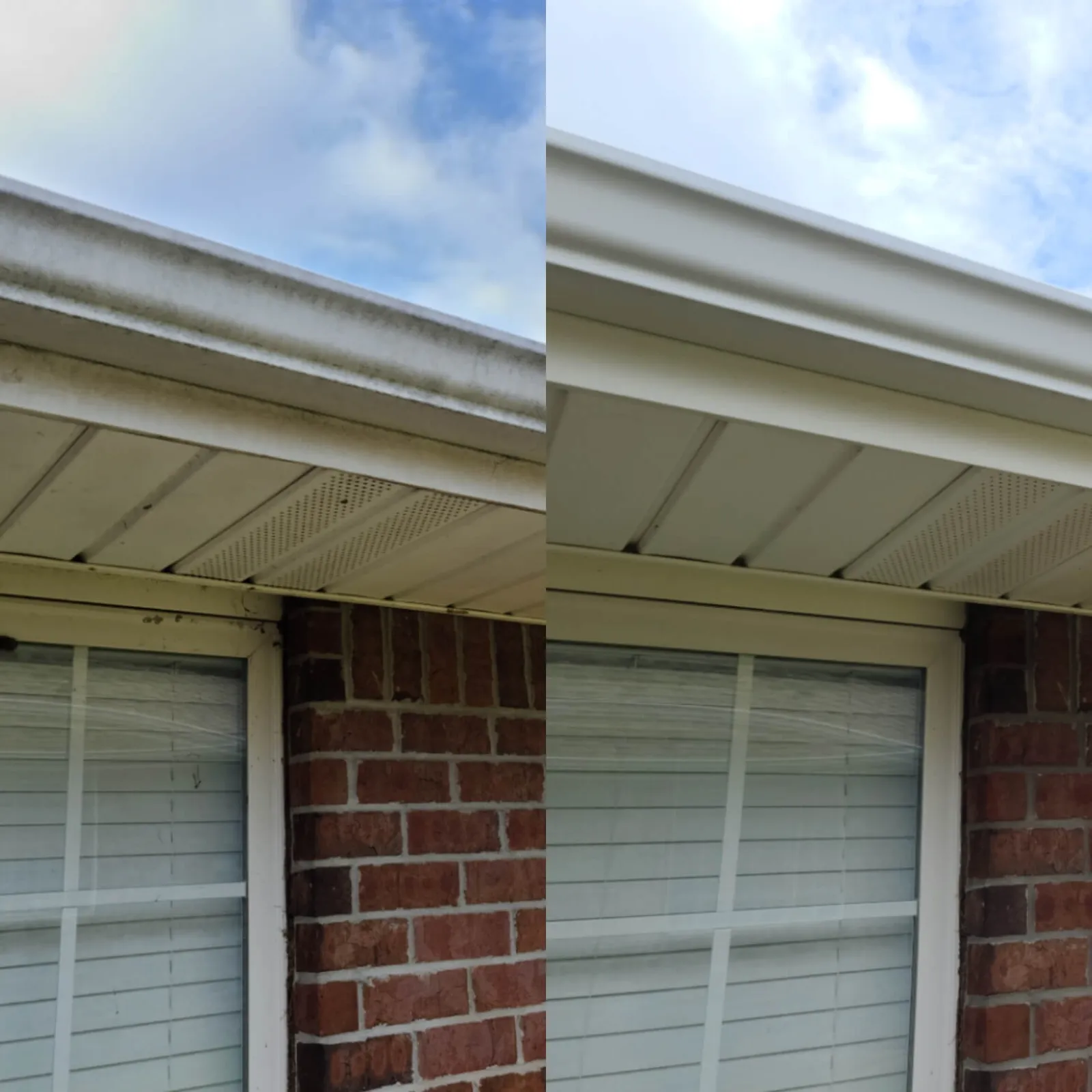 a roof and a garage door