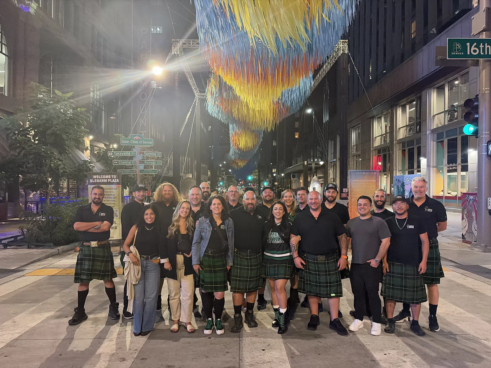 Men In Kilts Window Cleaning Team and Franchisees
