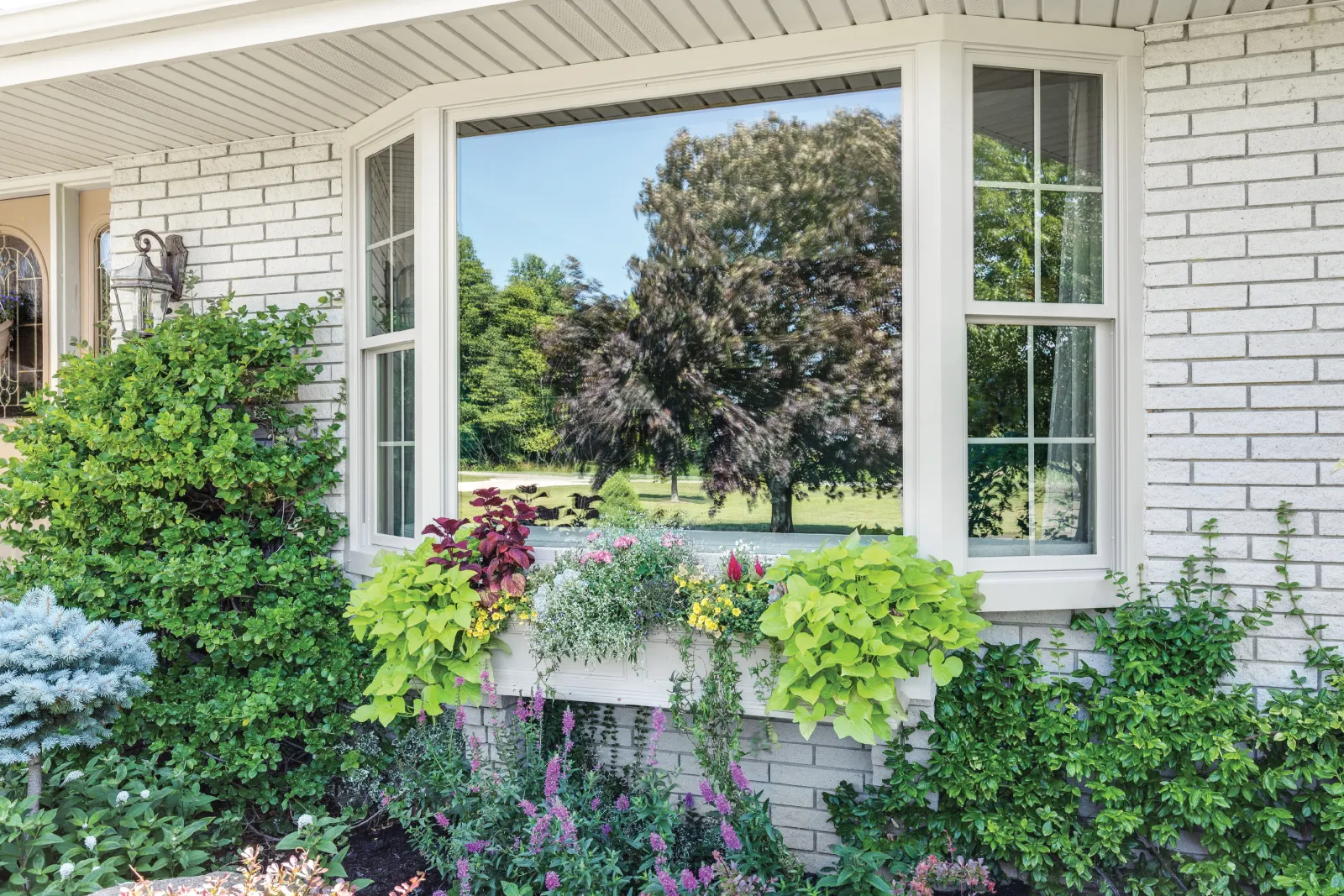 Bay Windows allowing beautiful natural light into a home