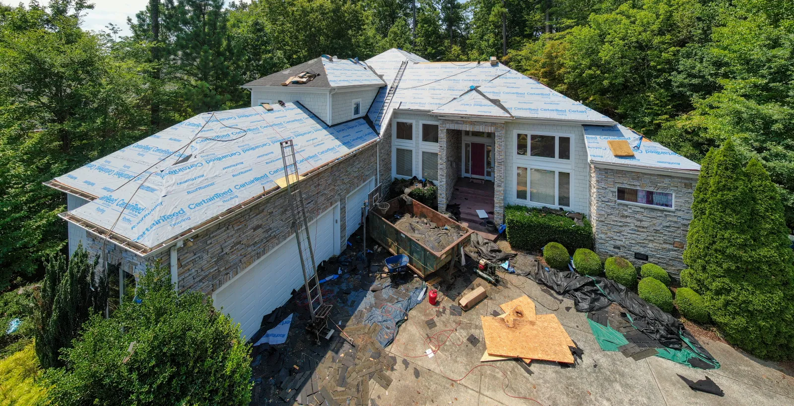 Roofing maintenance and repair