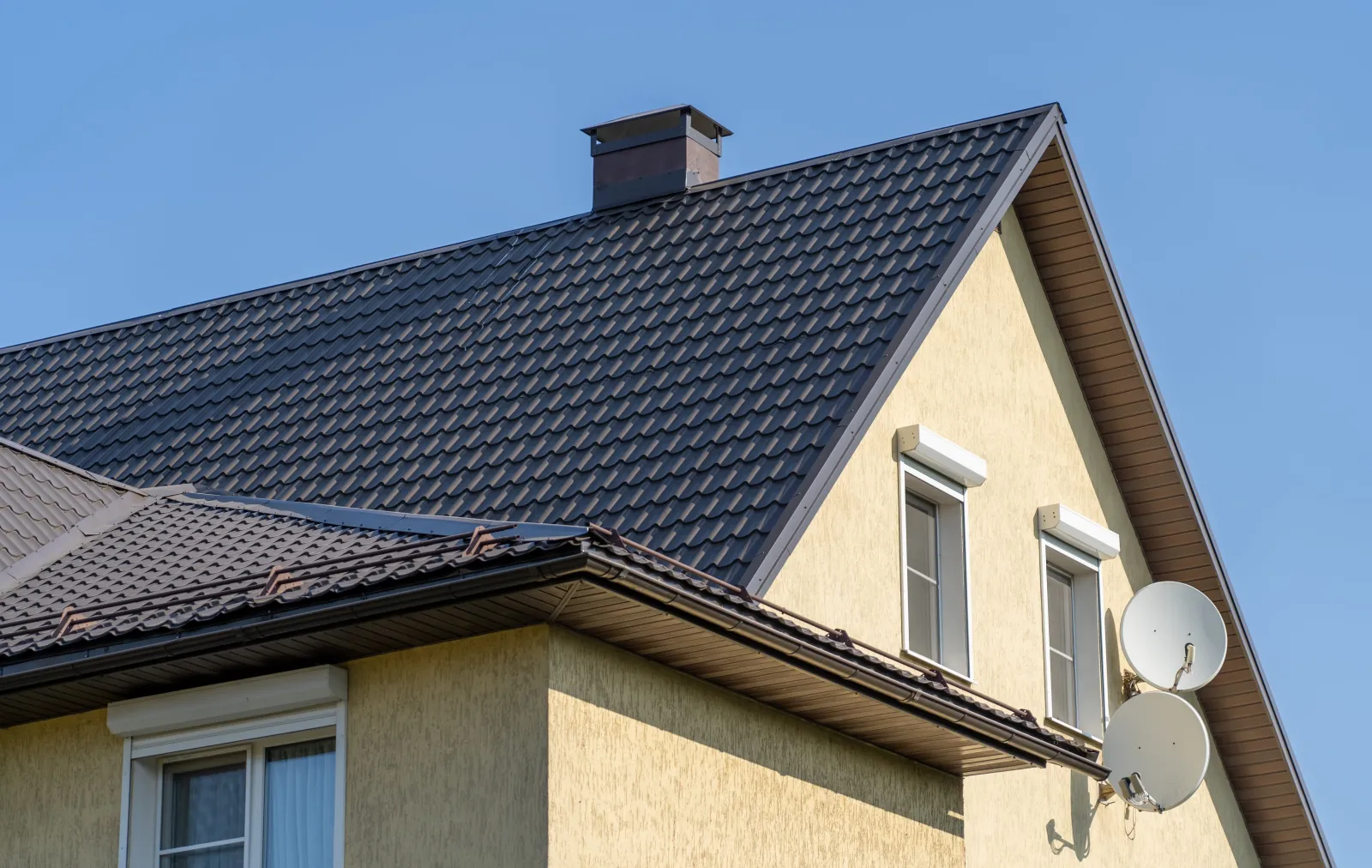 House with Metal Roof 