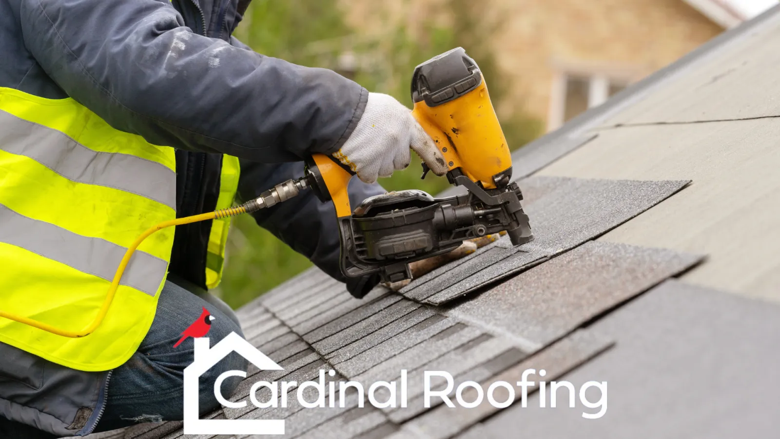 Cardinal Roofing worker