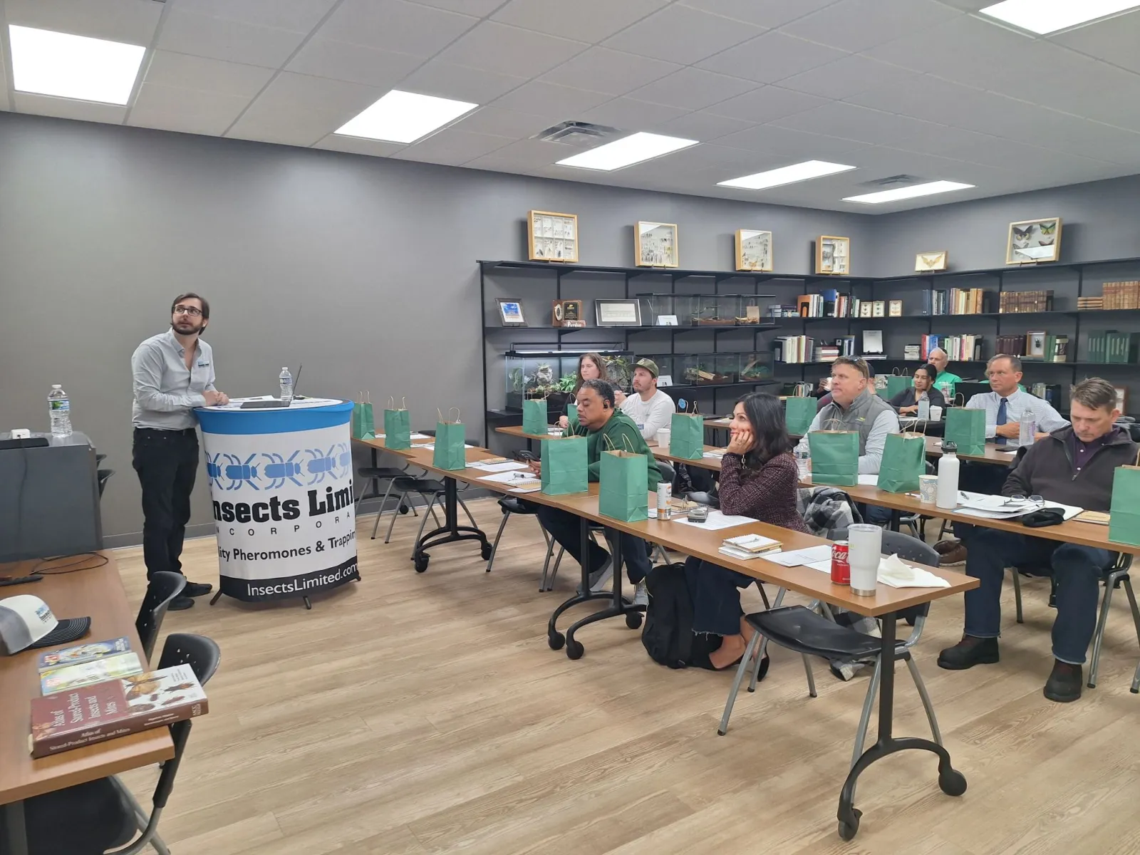 PestMaster franchisees learn new technology.