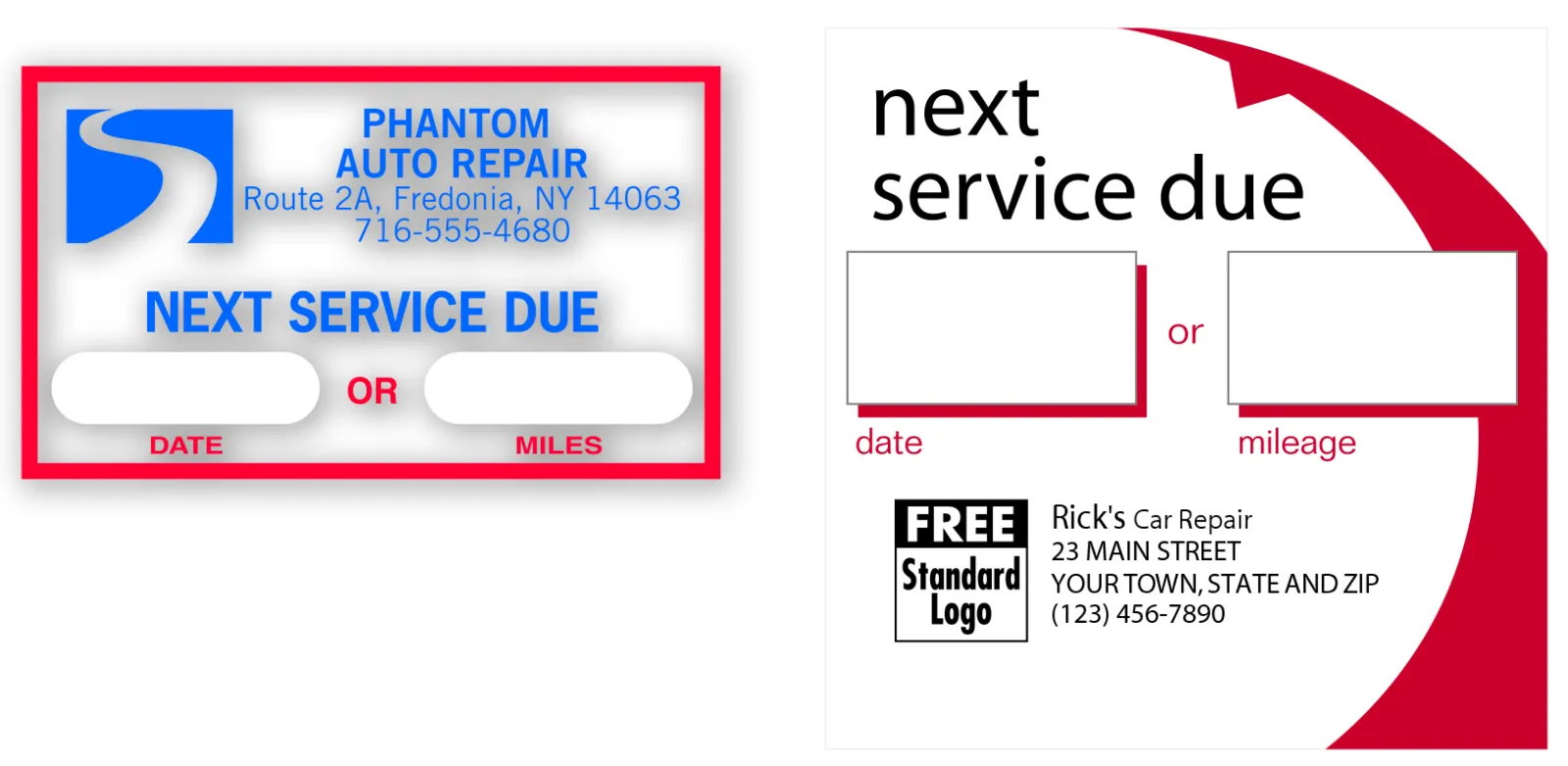 Service Labels