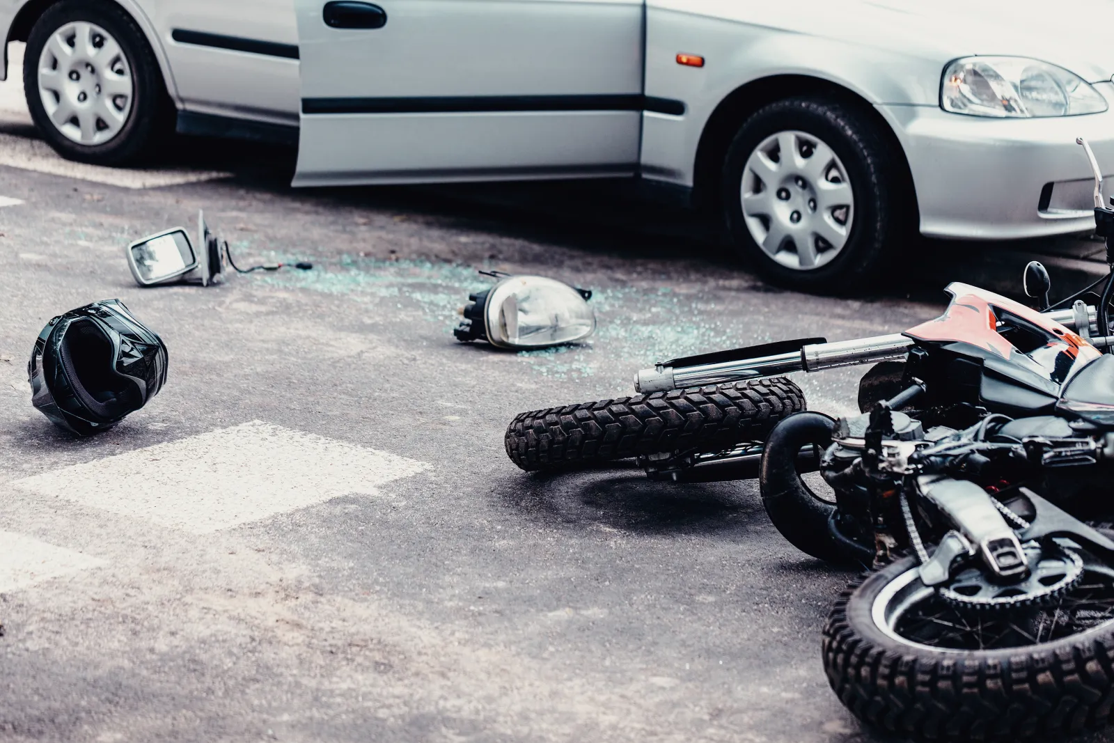  If I'm Not Wearing a Helmet in a Motorcycle Crash, Is It Comparative Negligence?