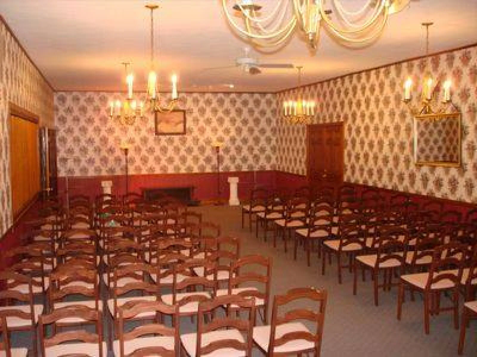 a dining room table