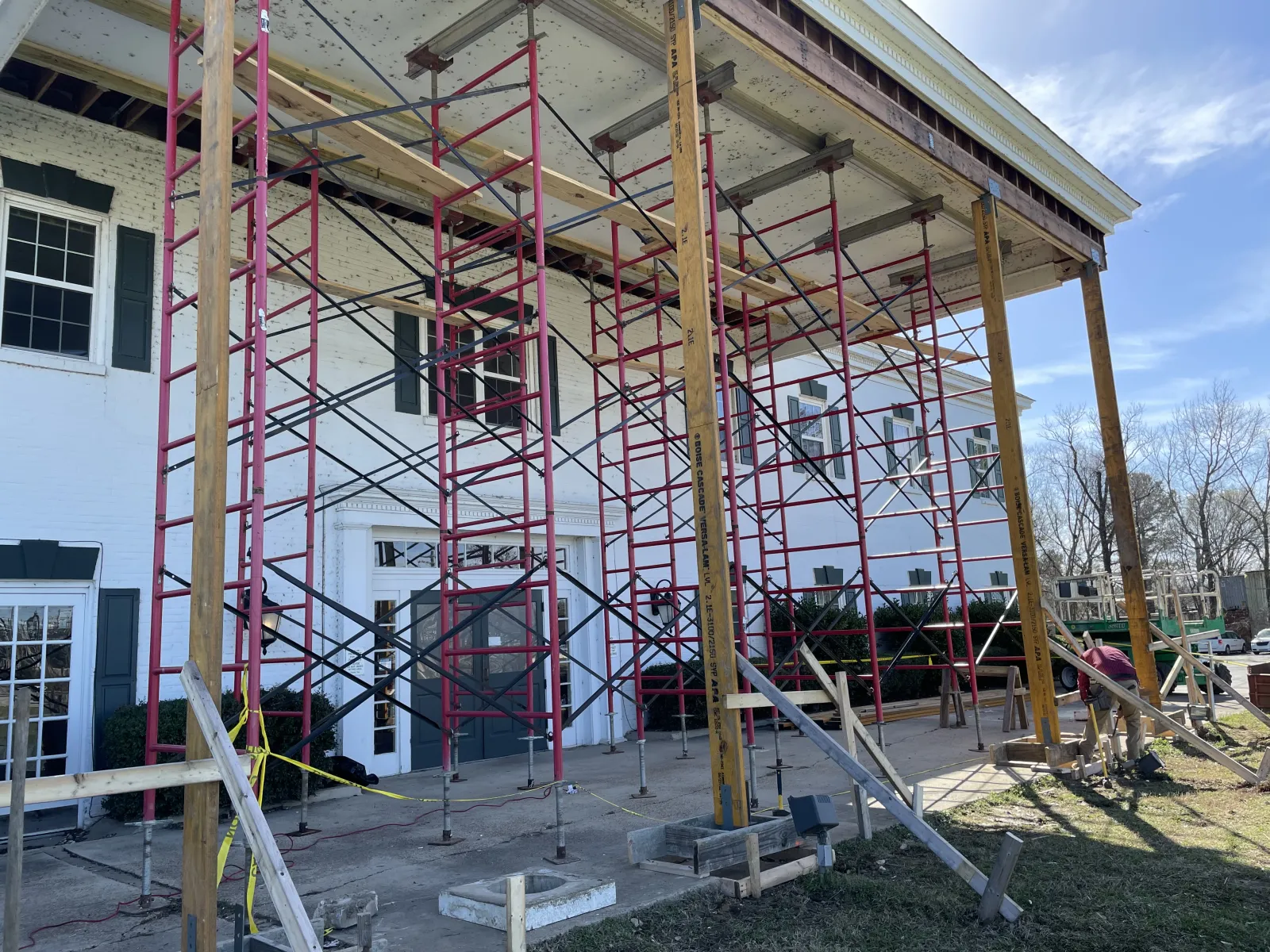 a building under construction