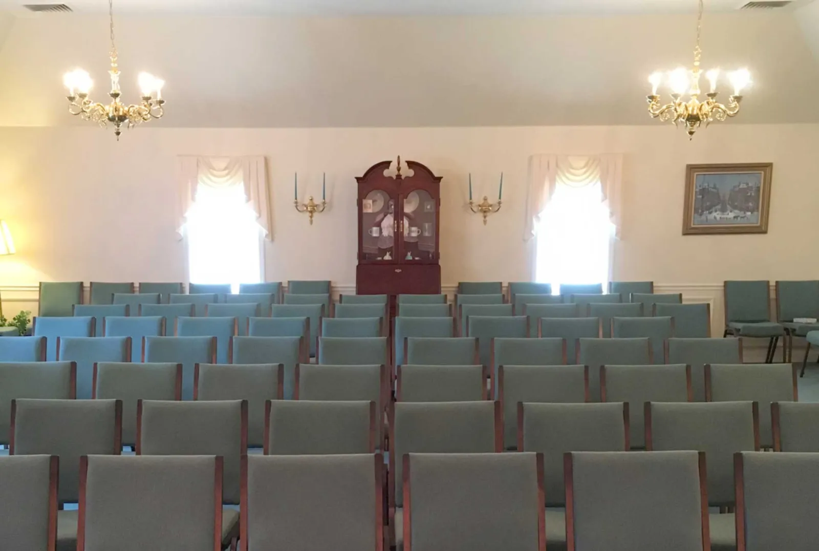 a large room