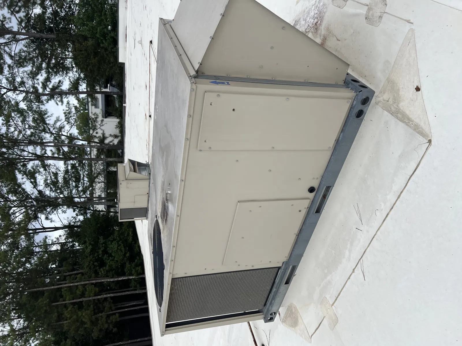 Commercial Roof Top Unit RTU Repair in Buckhead 30326 by The Air Company of GA