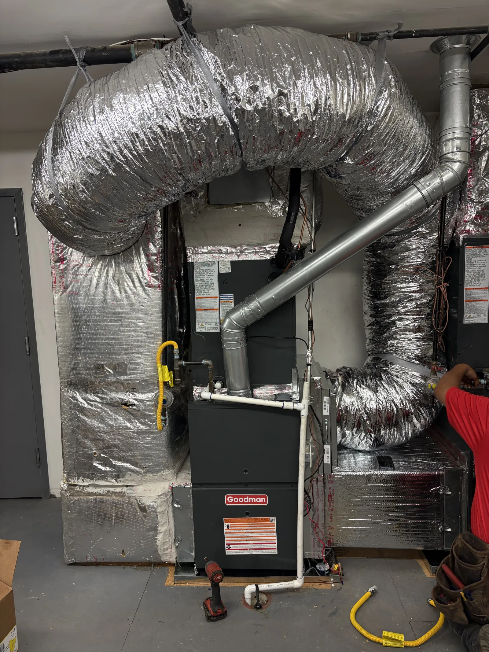 HVAC New Unit Installation in Marietta 30060 by The Air Company of GA