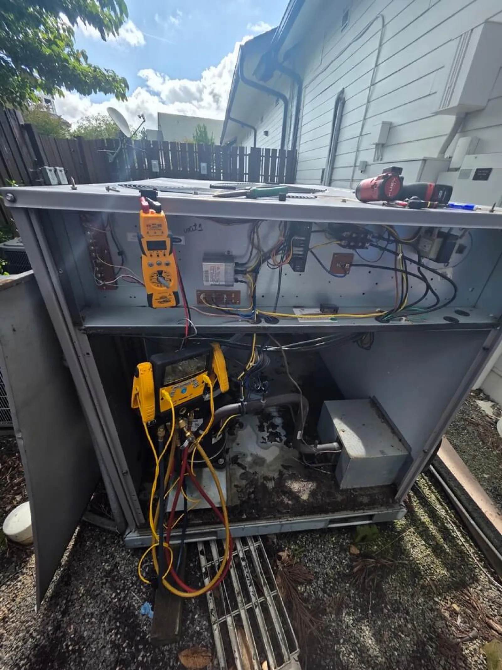 Residential HVAC heating and cooling repaired in Sandy Springs 30350 by The Air Company of GA