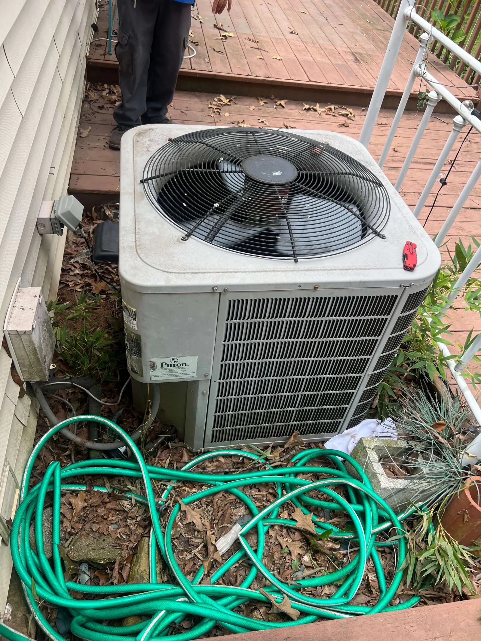 Outdoor air conditioning Residential Heating Repair in Marietta 30062 by The Air Company of GA