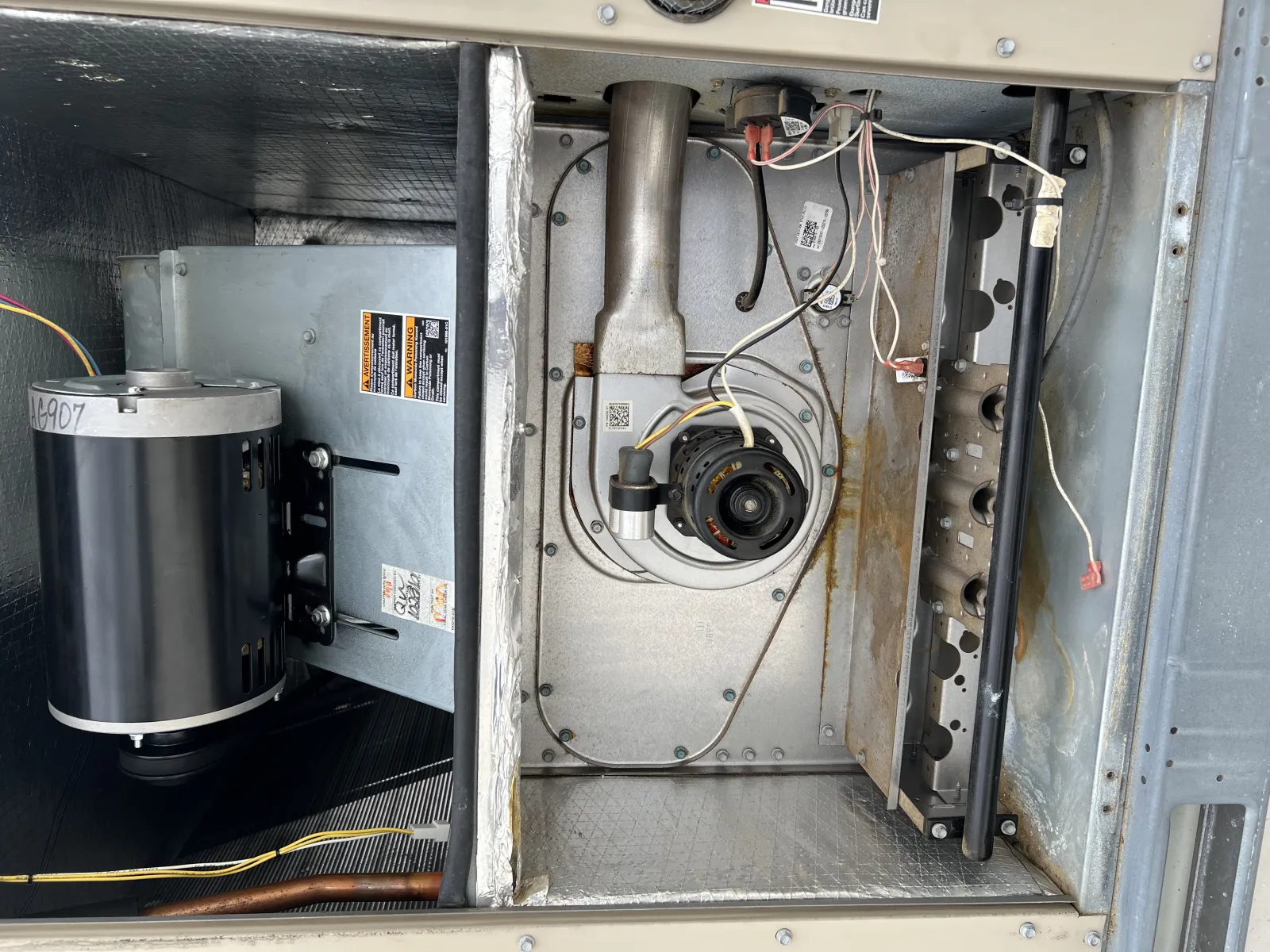 Commercial Roof Top Unit RTU Repair in Buckhead 30326 by The Air Company of GA