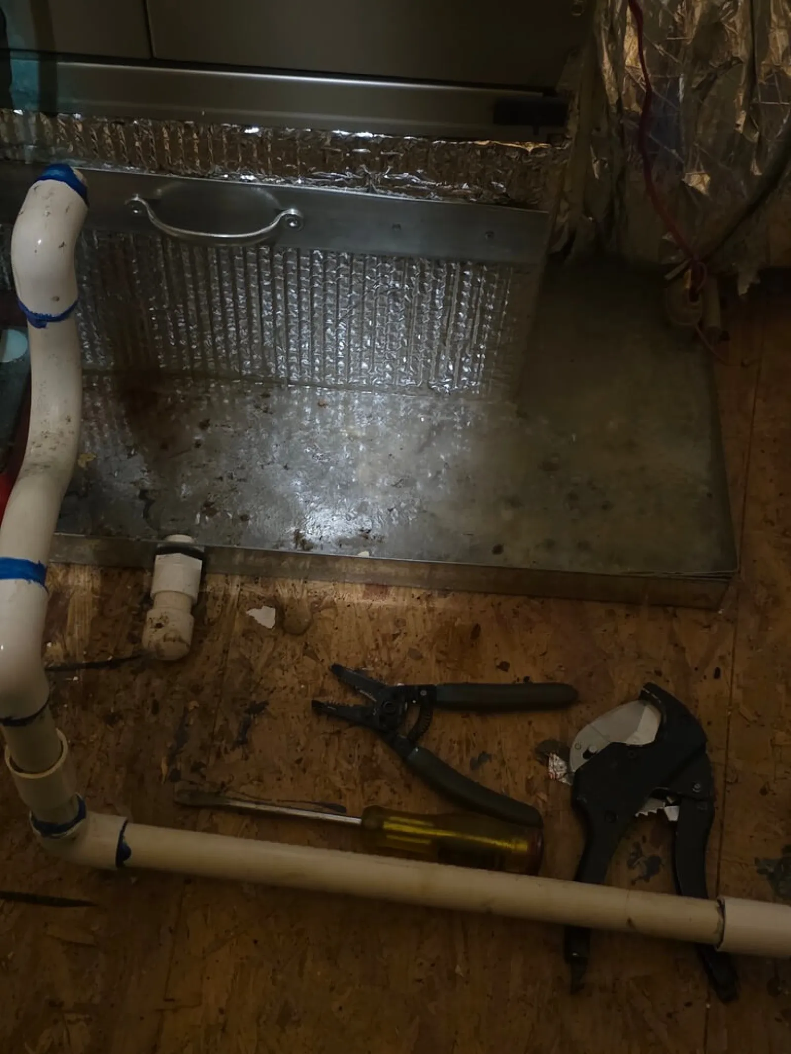 AC Condensate Line Repair in Midtown 30308 by The Air Company of GA