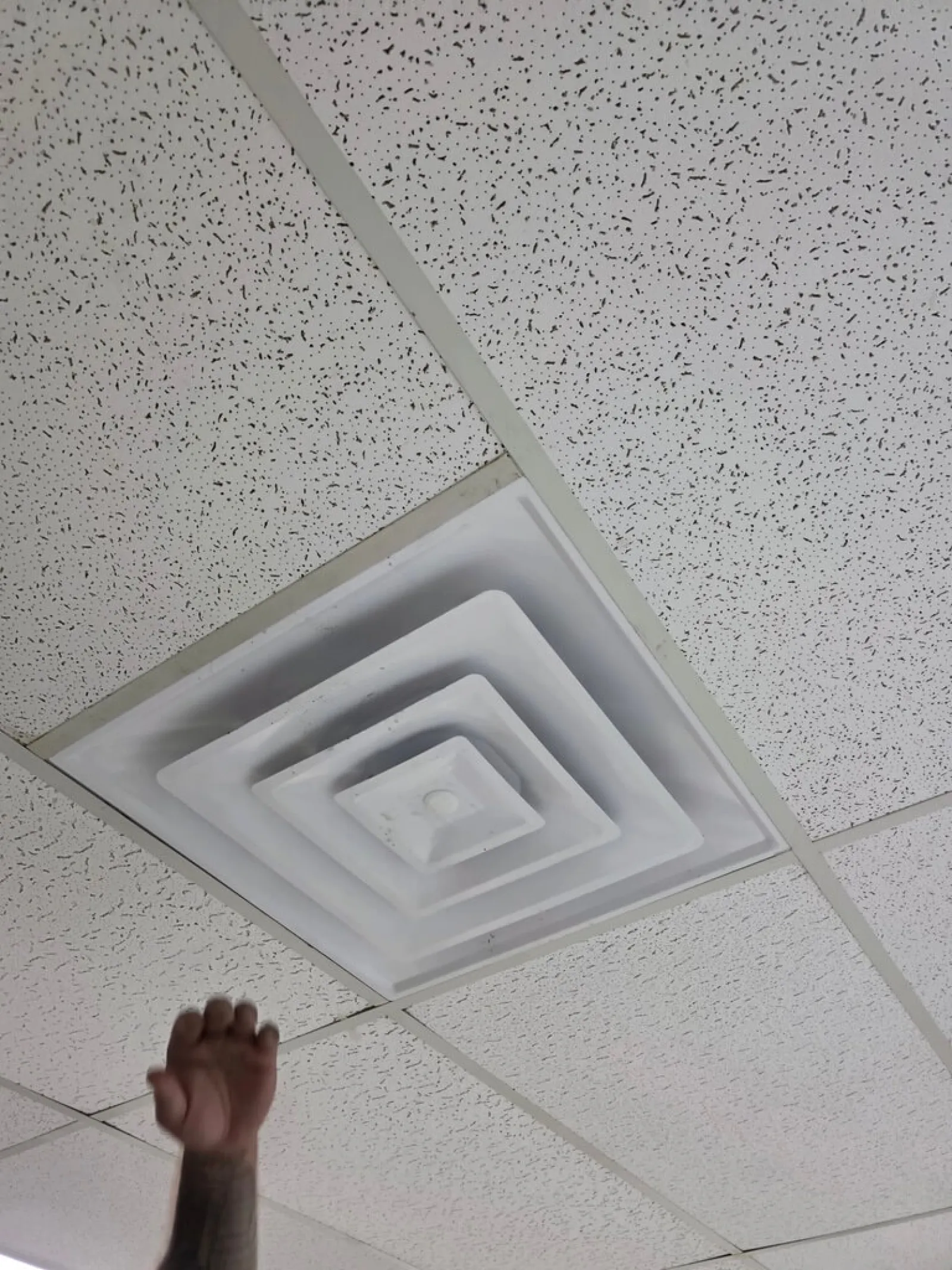 Commercial HVAC Ceiling Vent Repair in Midtown Atlanta 30308 by The Air Company of GA