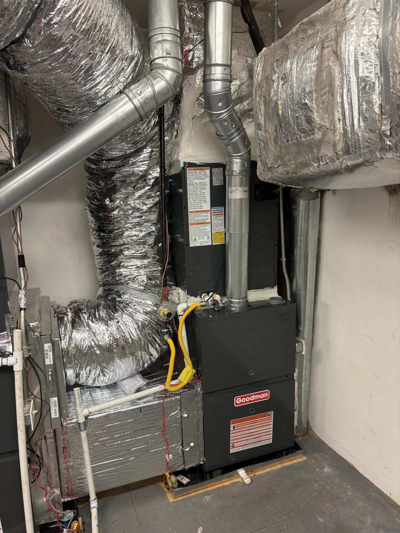 HVAC New Unit Installation in Marietta 30060 by The Air Company of GA