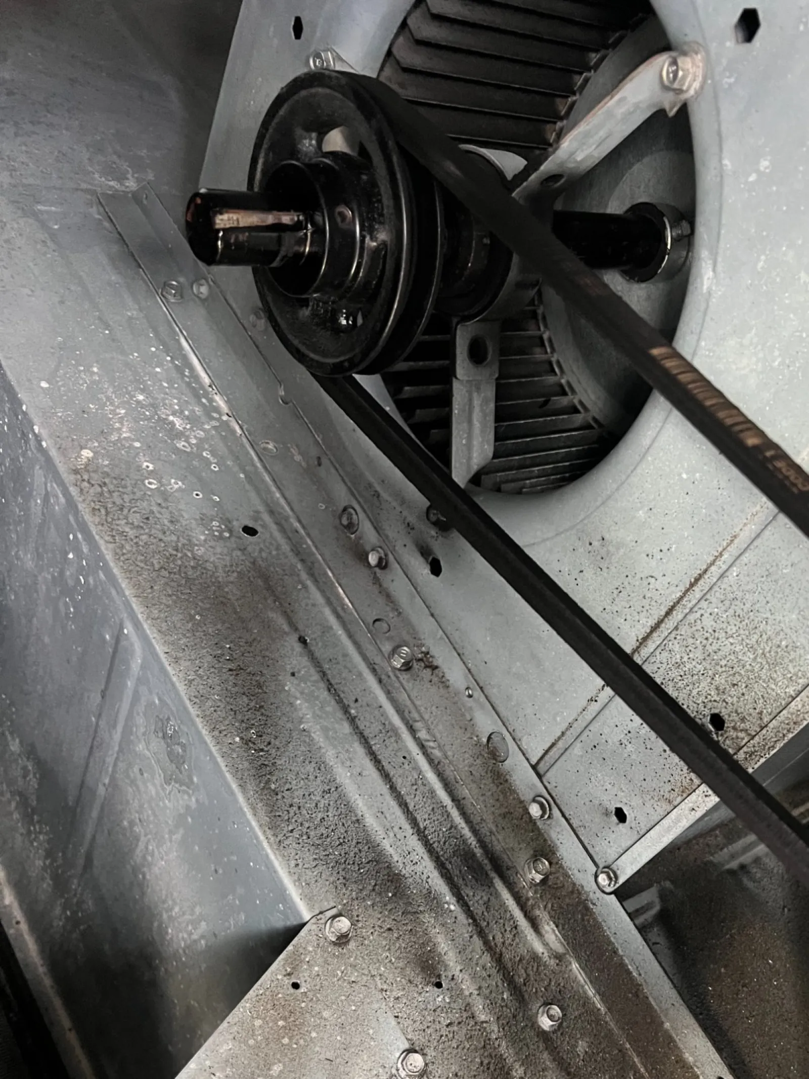 Commercial HVAC Repair and Maintenance on an RTU by The Air Company of GA.