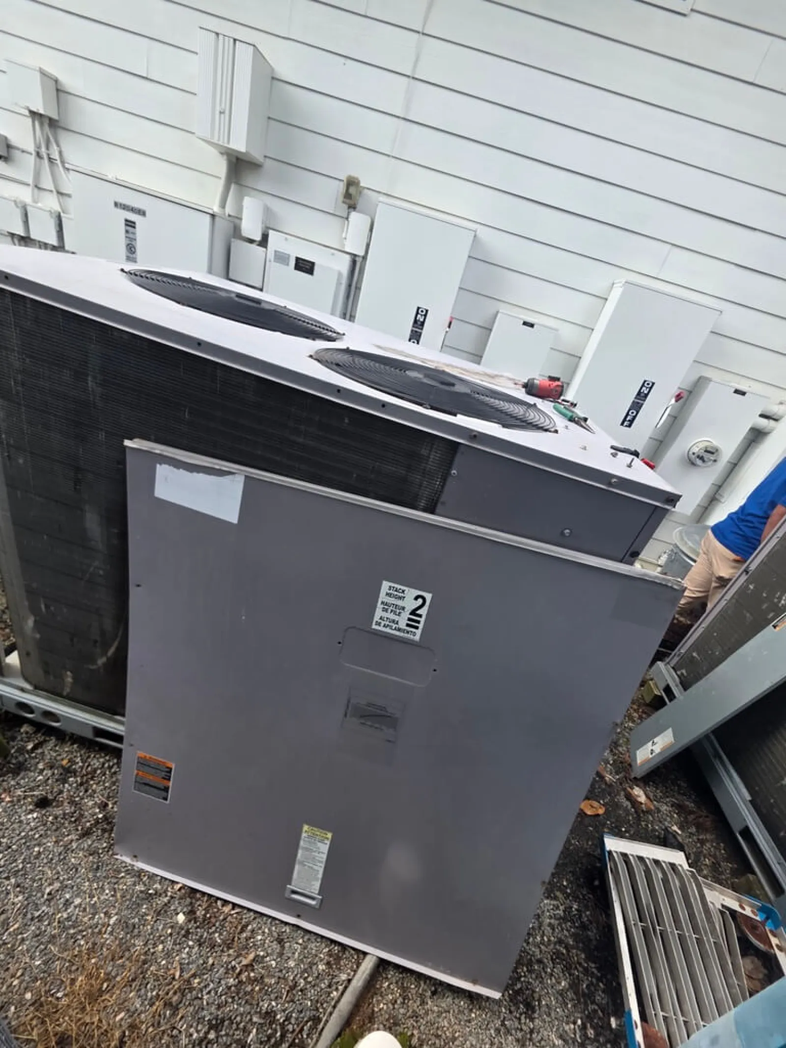 Industrial HVAC unit Repair in Marietta 30064 by The Air Company of GA