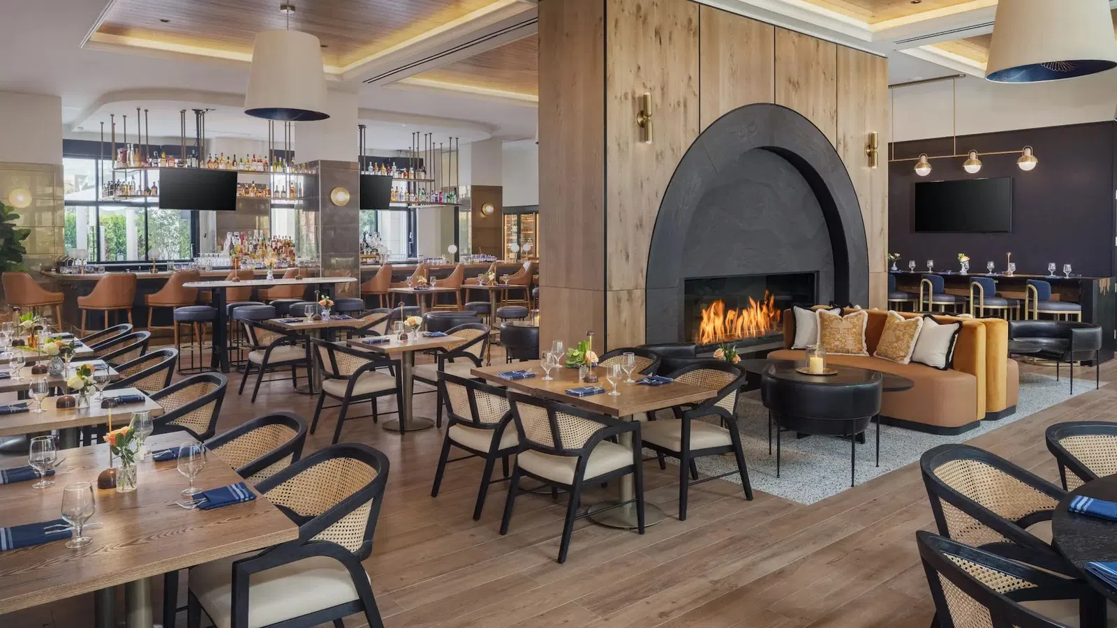 The Lowline by Hyatt JDV Custom Restaurant and Bar Millwork and Quartz Details
