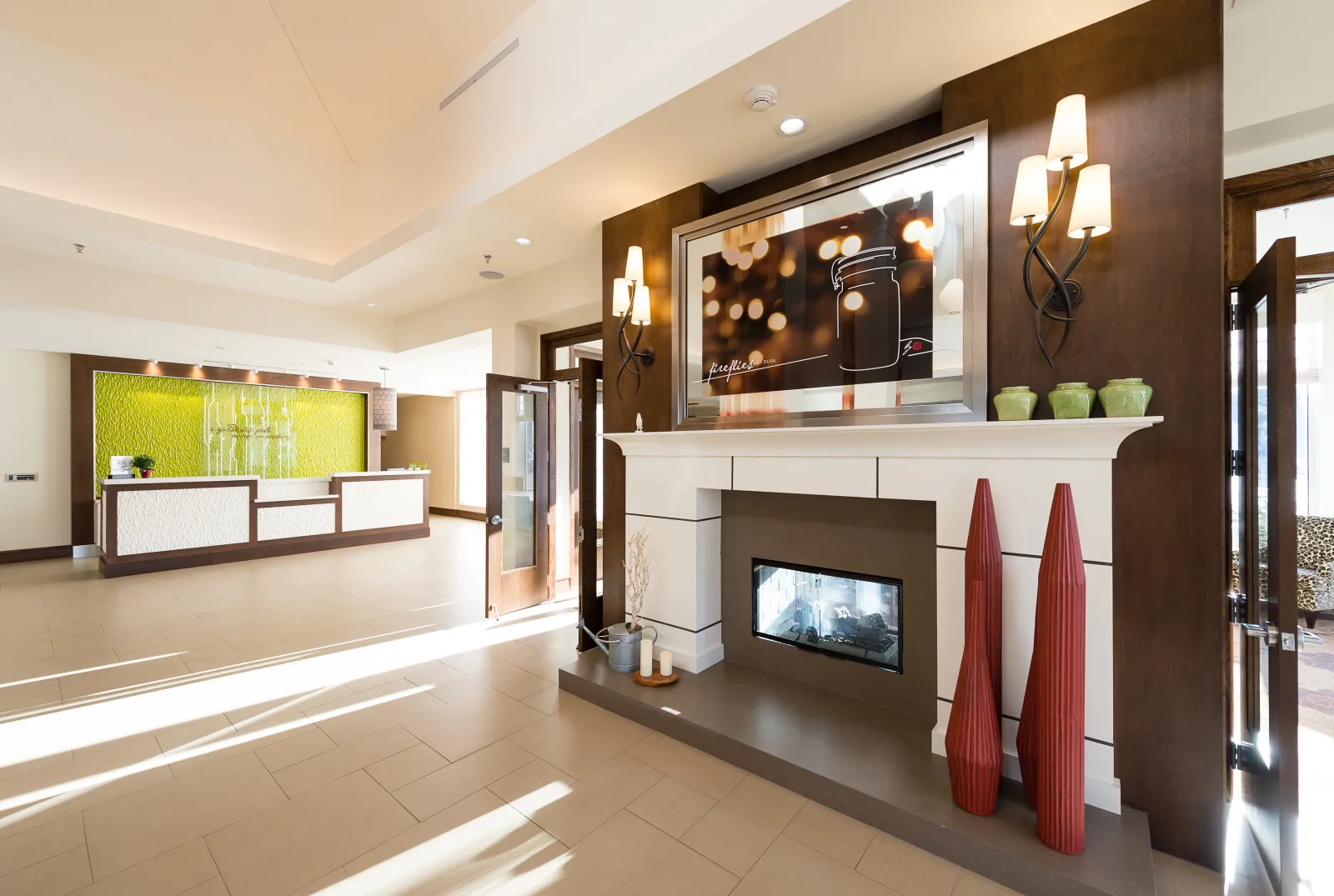 Hilton Garden Inn Custom Millwork Wall