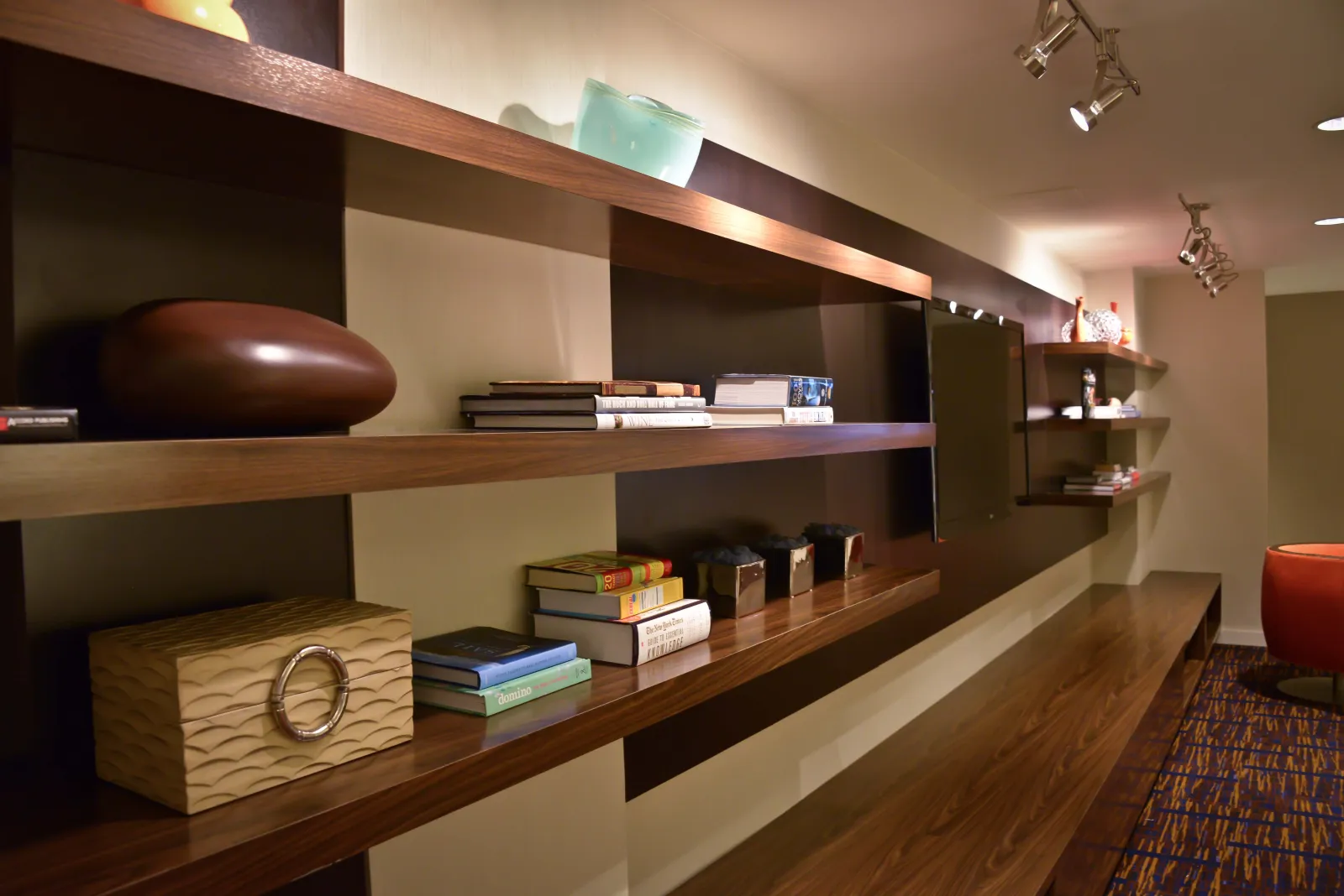 Loews & Courtyard Custom Focal Wall Millwork