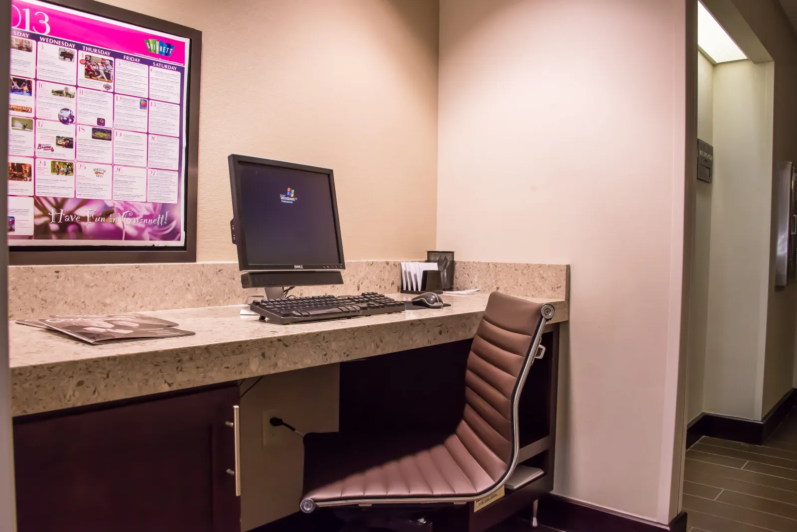 Hampton Inn Custom Business Center Countertops